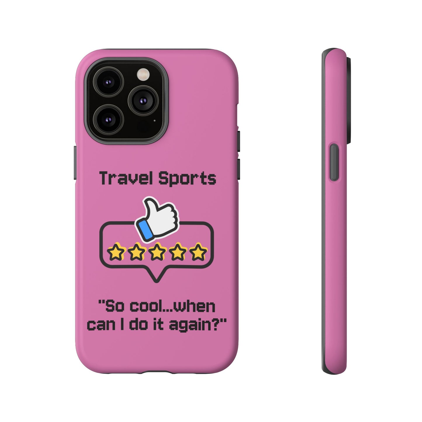 Travel Sports Five Star Review Pink - Tough Case