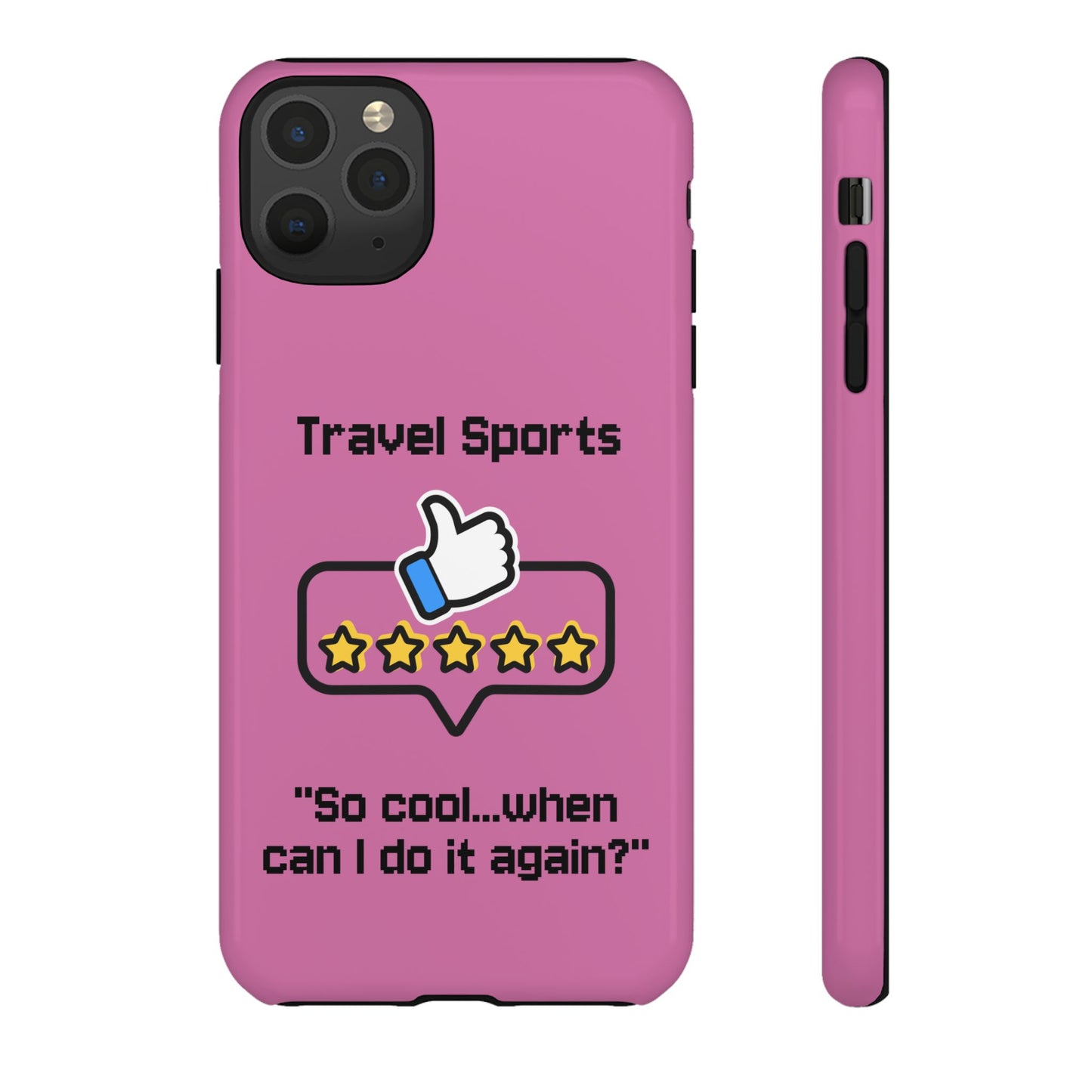 Travel Sports Five Star Review Pink - Tough Case