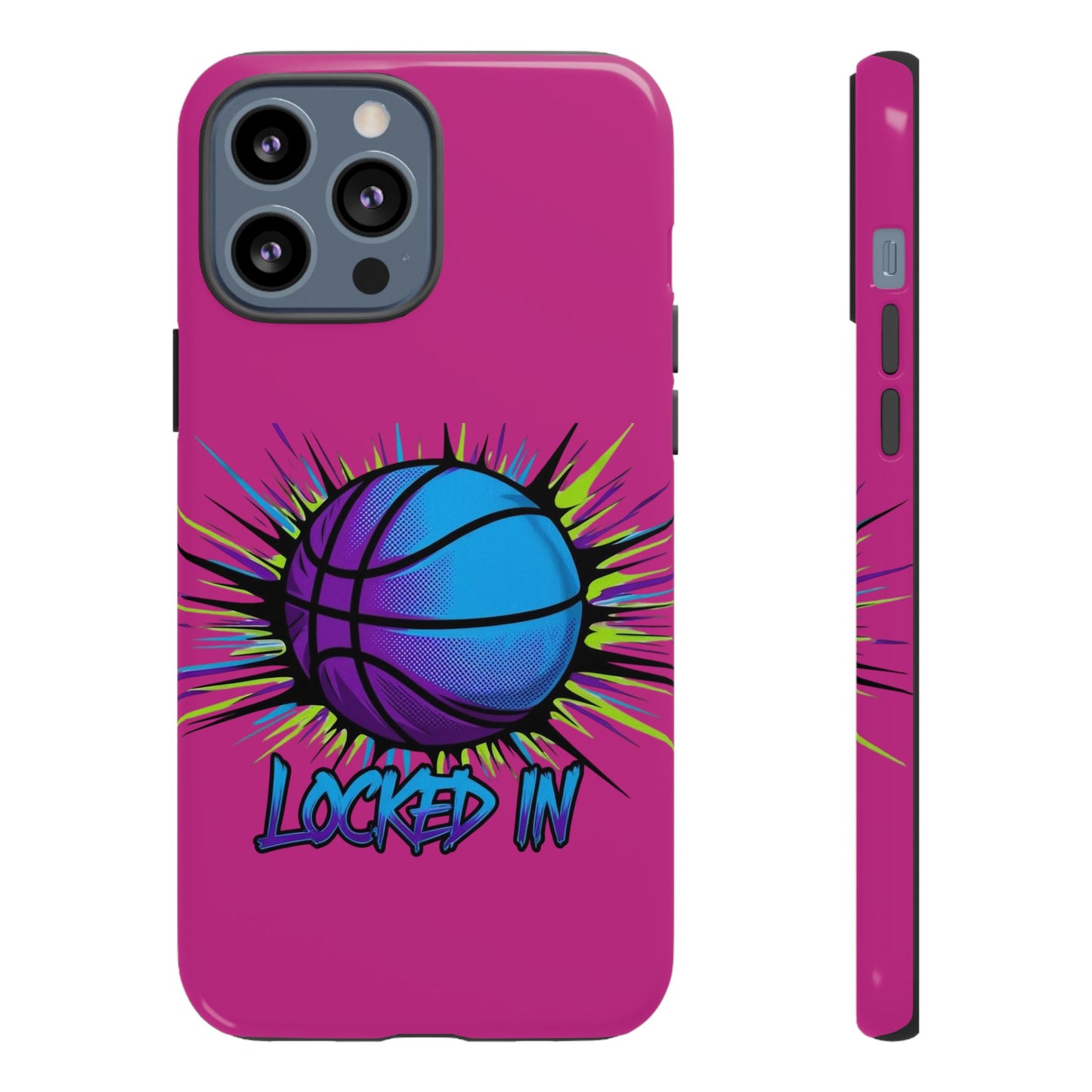 Locked In (pink) - Tough Case