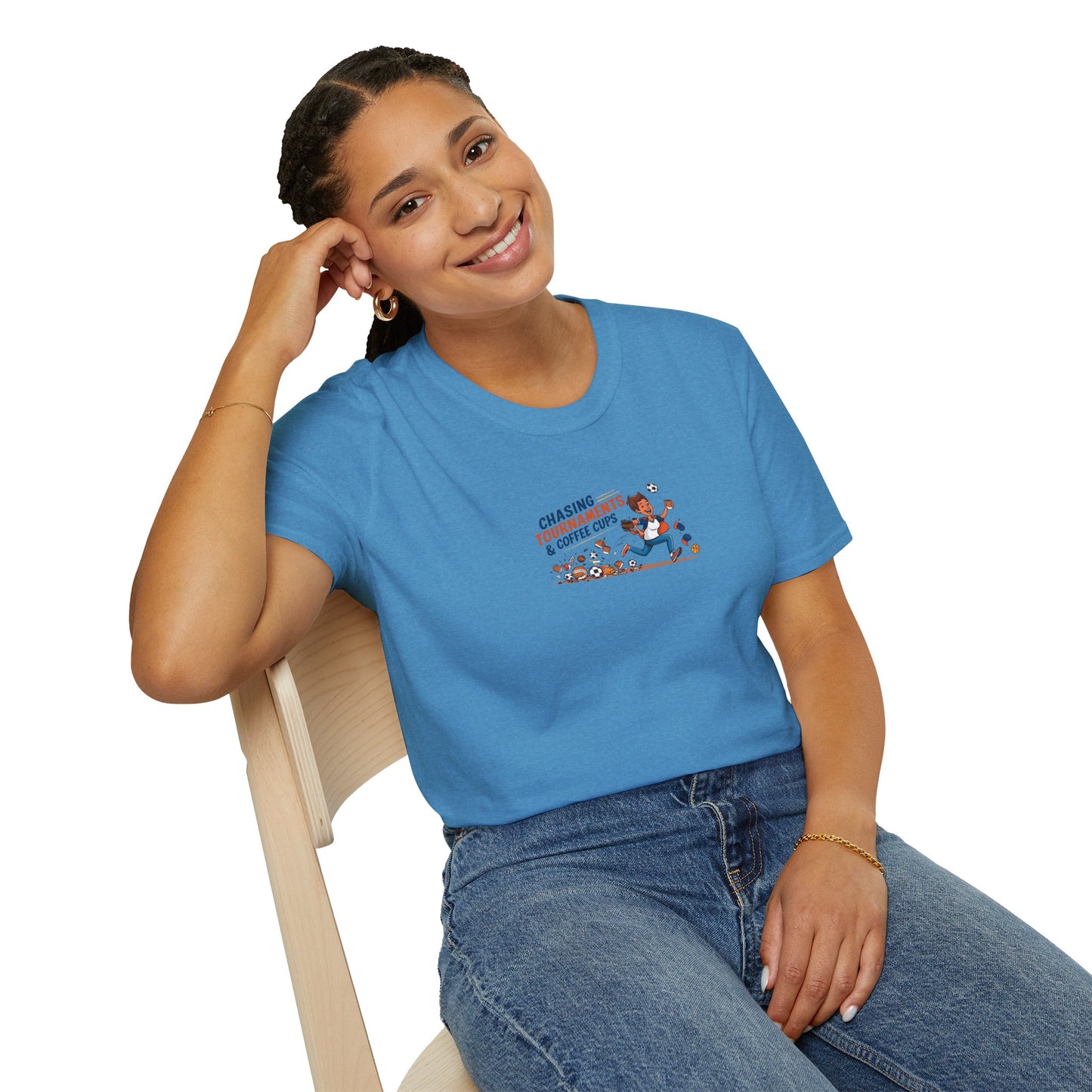 Chasing Tournaments & Coffee Cups - Softstyle Tee