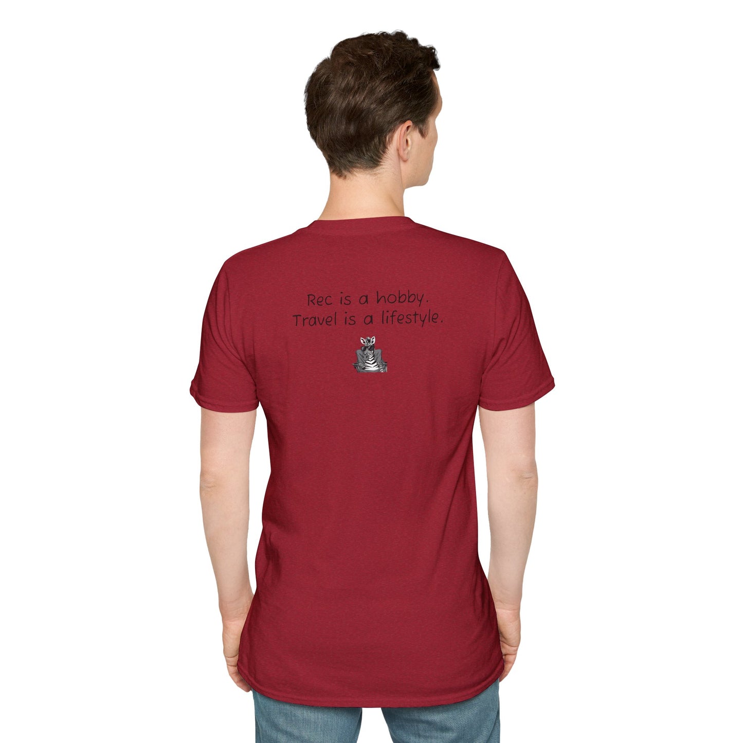 "Rec is a hobby. Travel is a lifestyle" - Sideline Softstyle Tee
