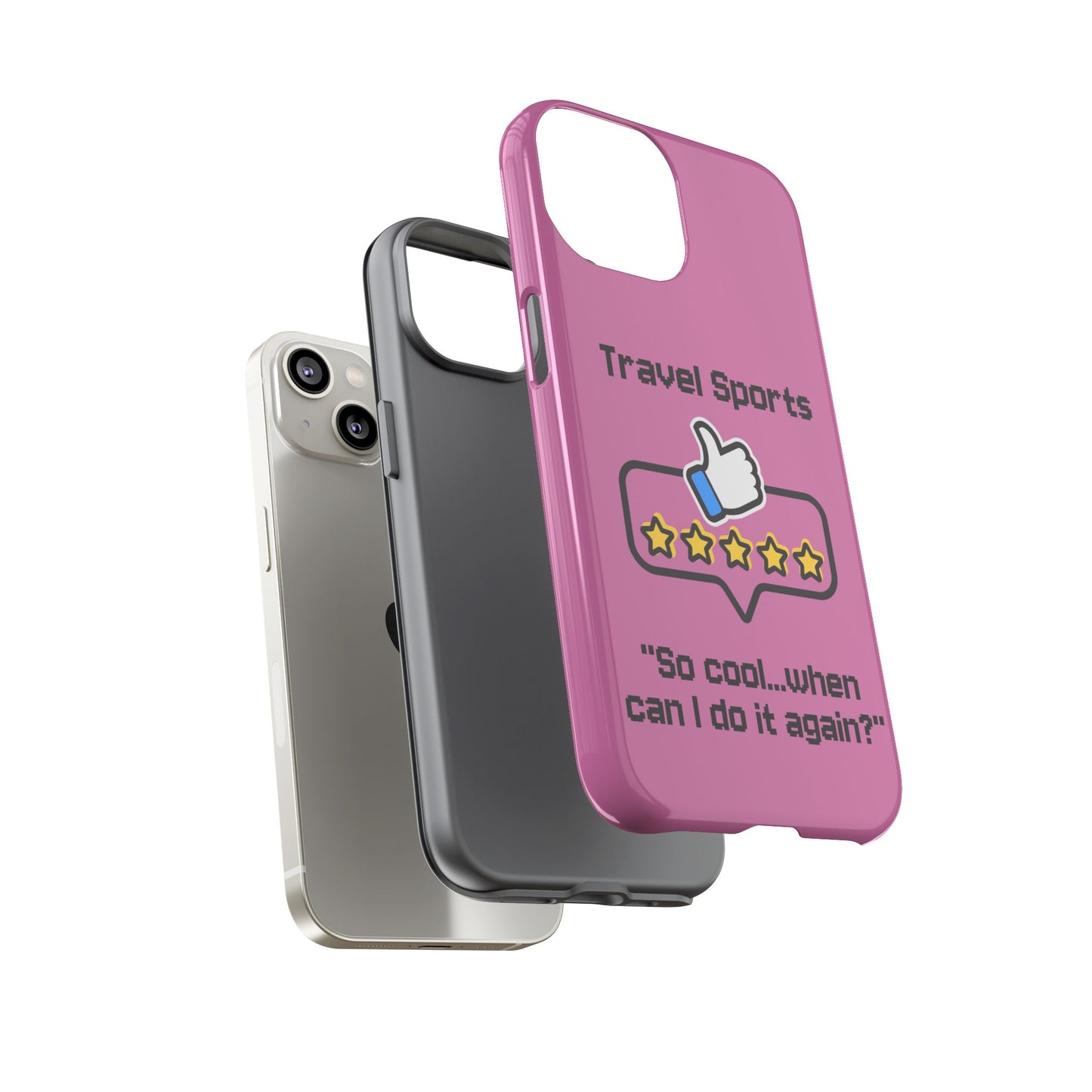 Travel Sports Five Star Review Pink - Tough Case