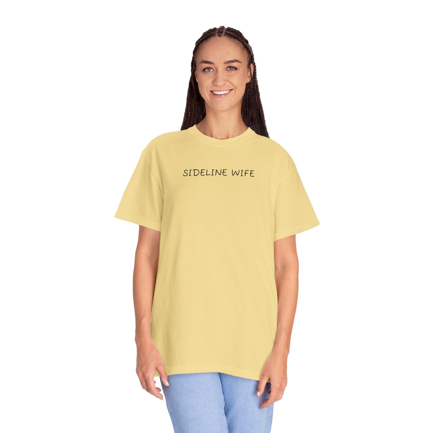 Sideline Wife (Dibs on Coach) - Comfy Tee