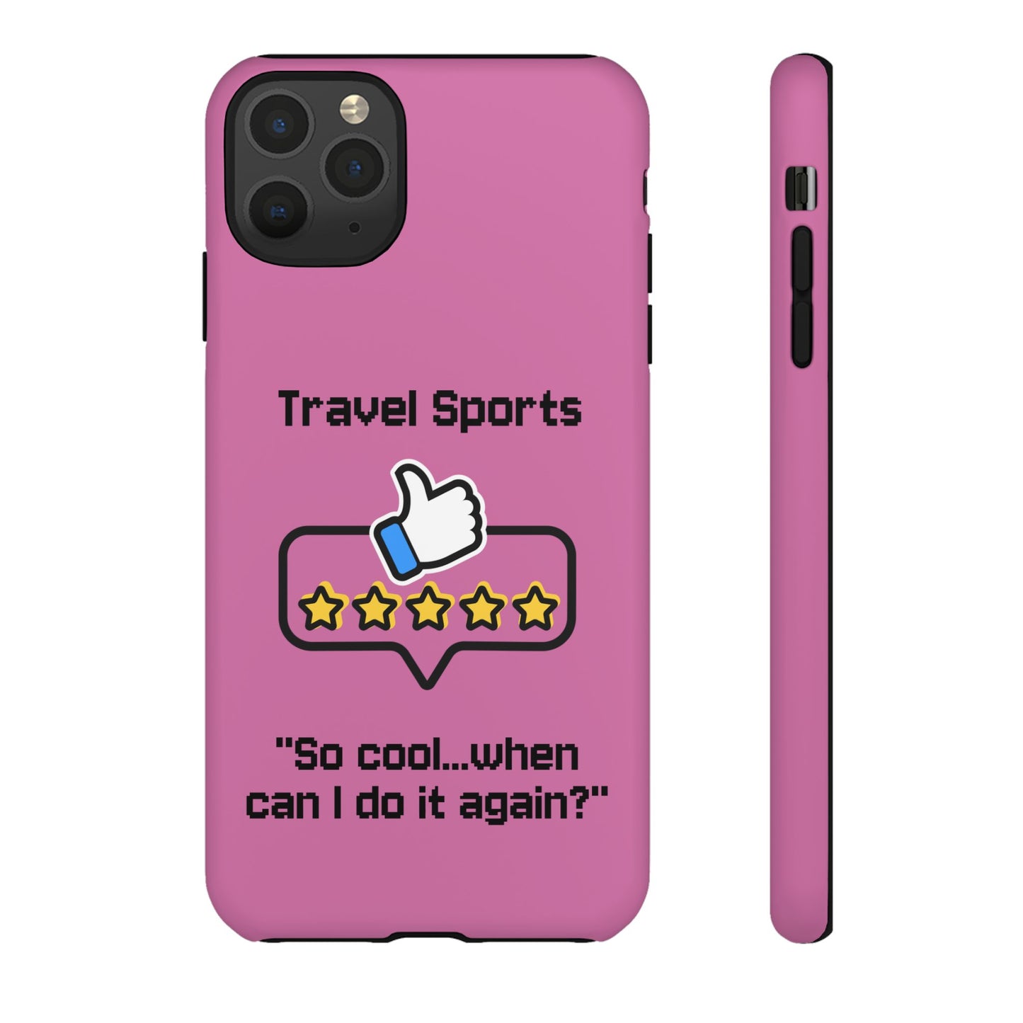 Travel Sports Five Star Review Pink - Tough Case