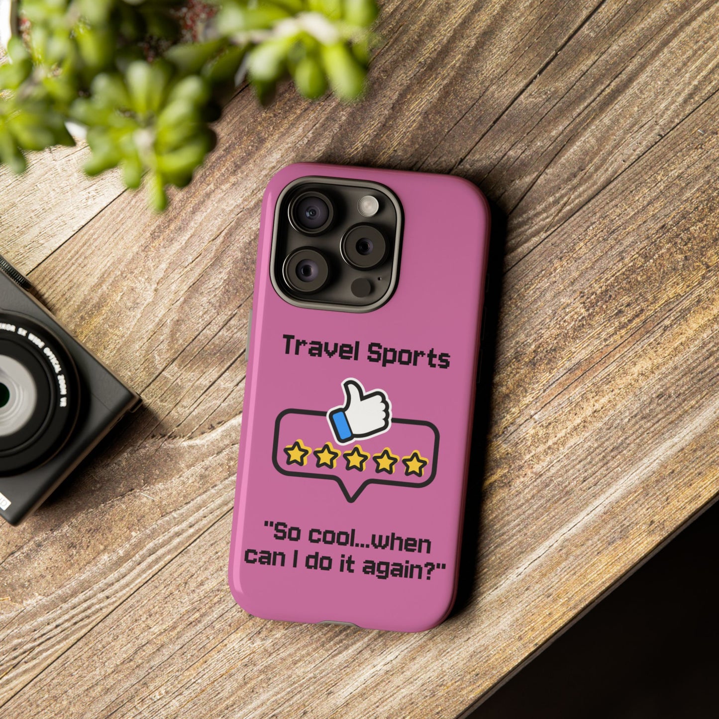 Travel Sports Five Star Review Pink - Tough Case