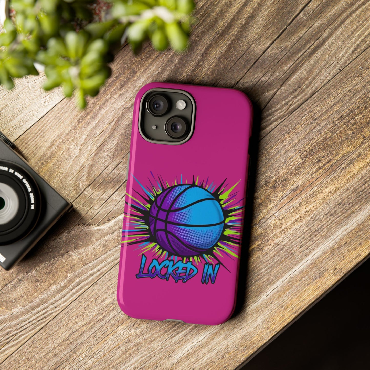 Locked In (pink) - Tough Case