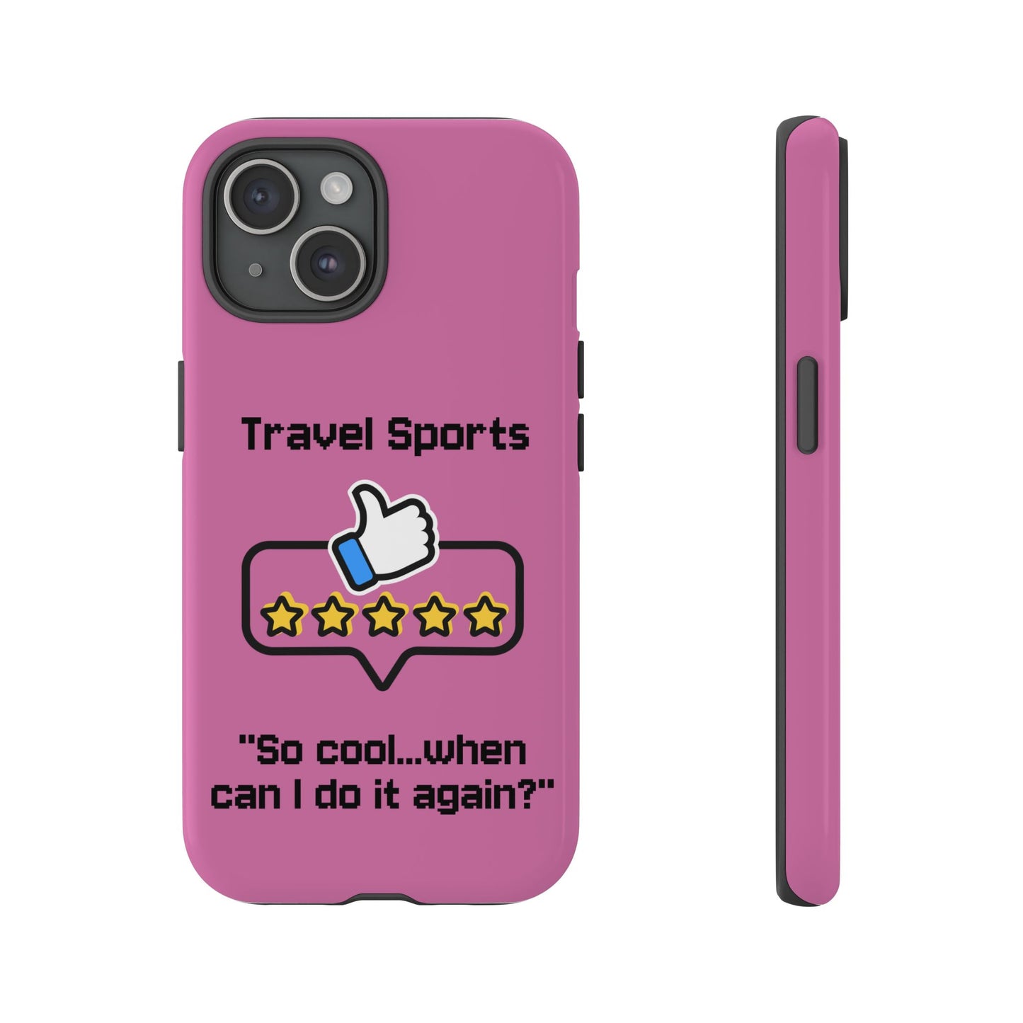 Travel Sports Five Star Review Pink - Tough Case