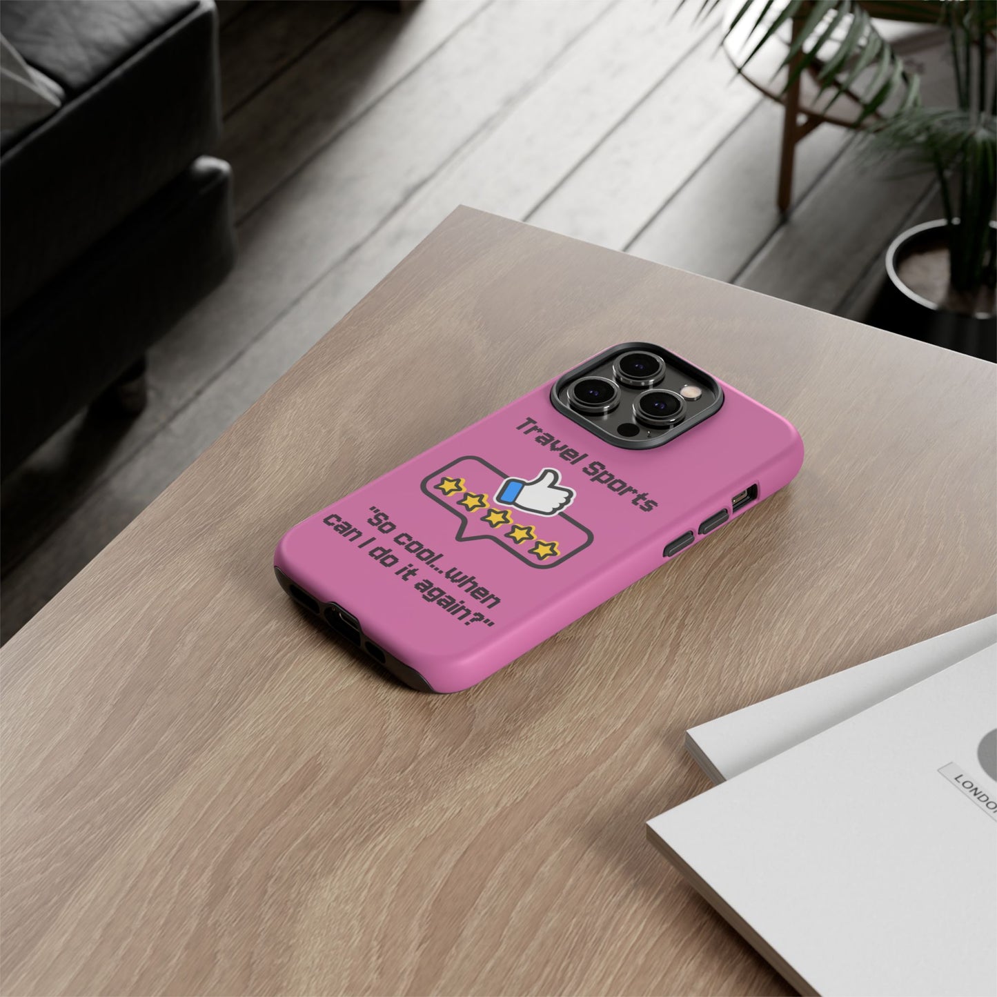 Travel Sports Five Star Review Pink - Tough Case