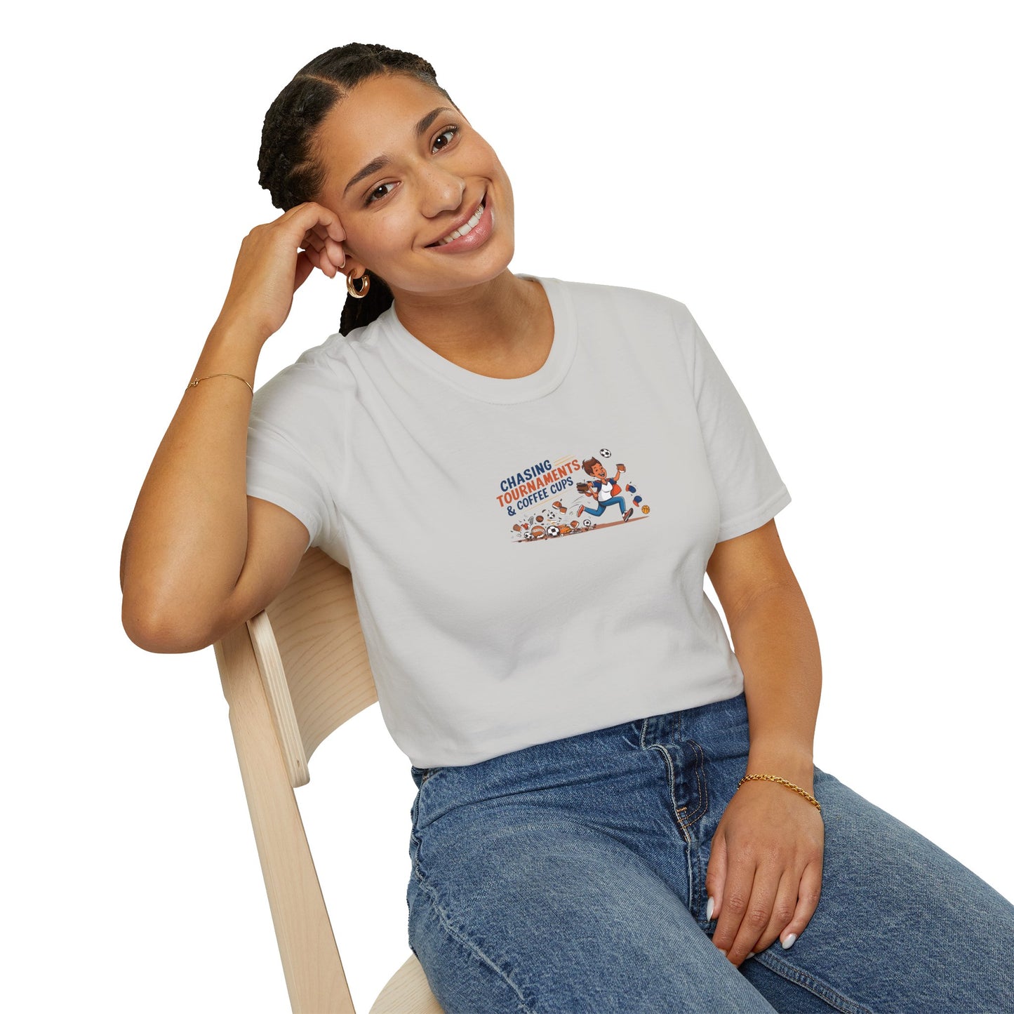 Chasing Tournaments & Coffee Cups - Softstyle Tee