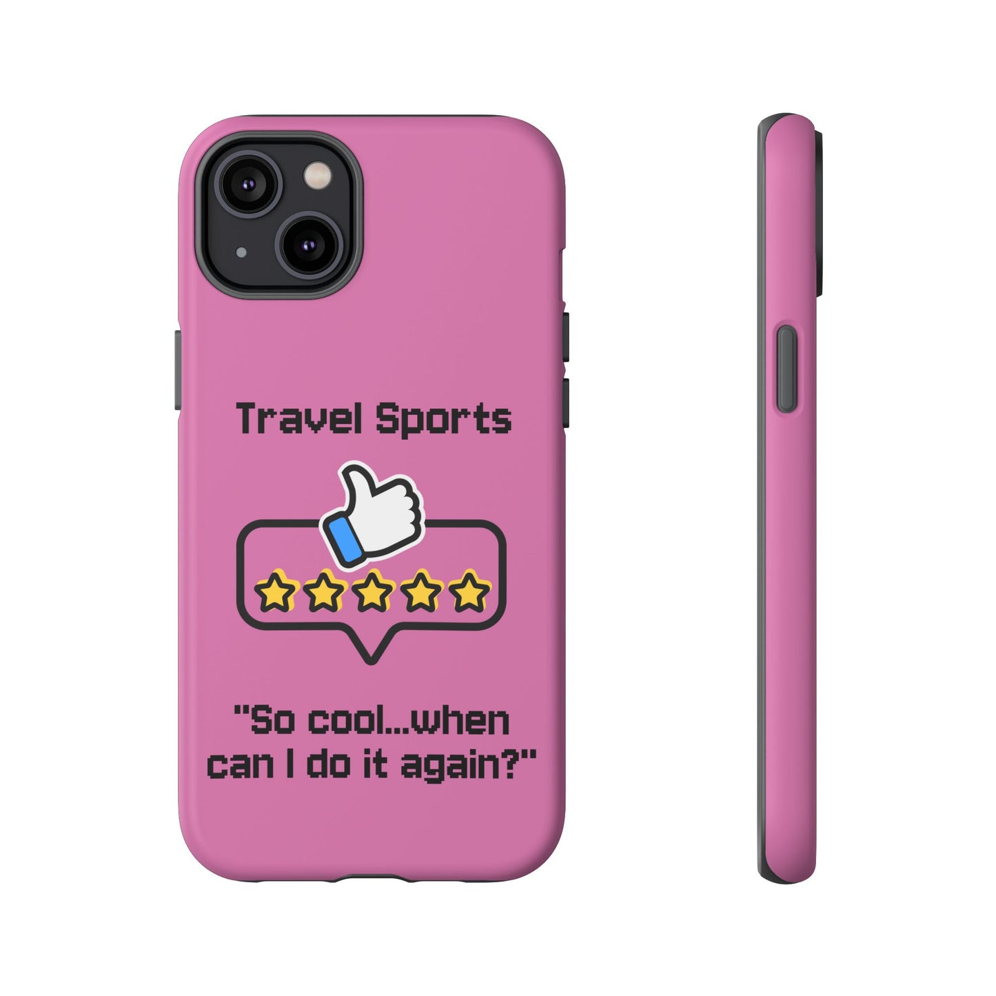 Travel Sports Five Star Review Pink - Tough Case