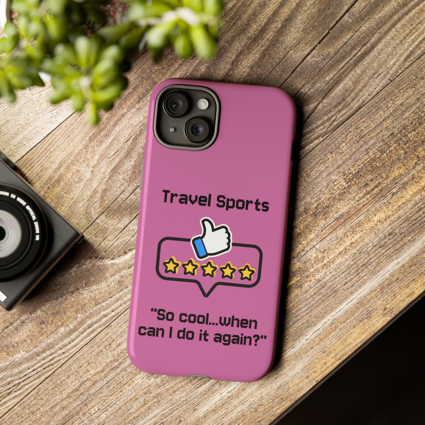 Travel Sports Five Star Review Pink - Tough Case