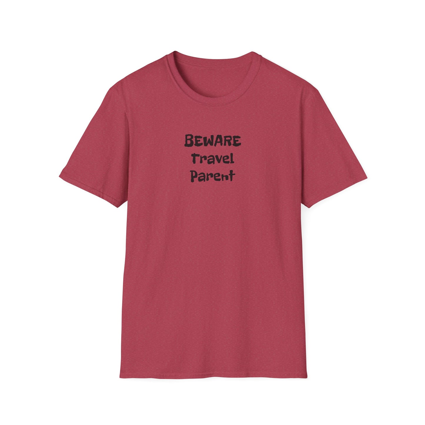 Beware Travel Parent - Sideline Softstyle Tee