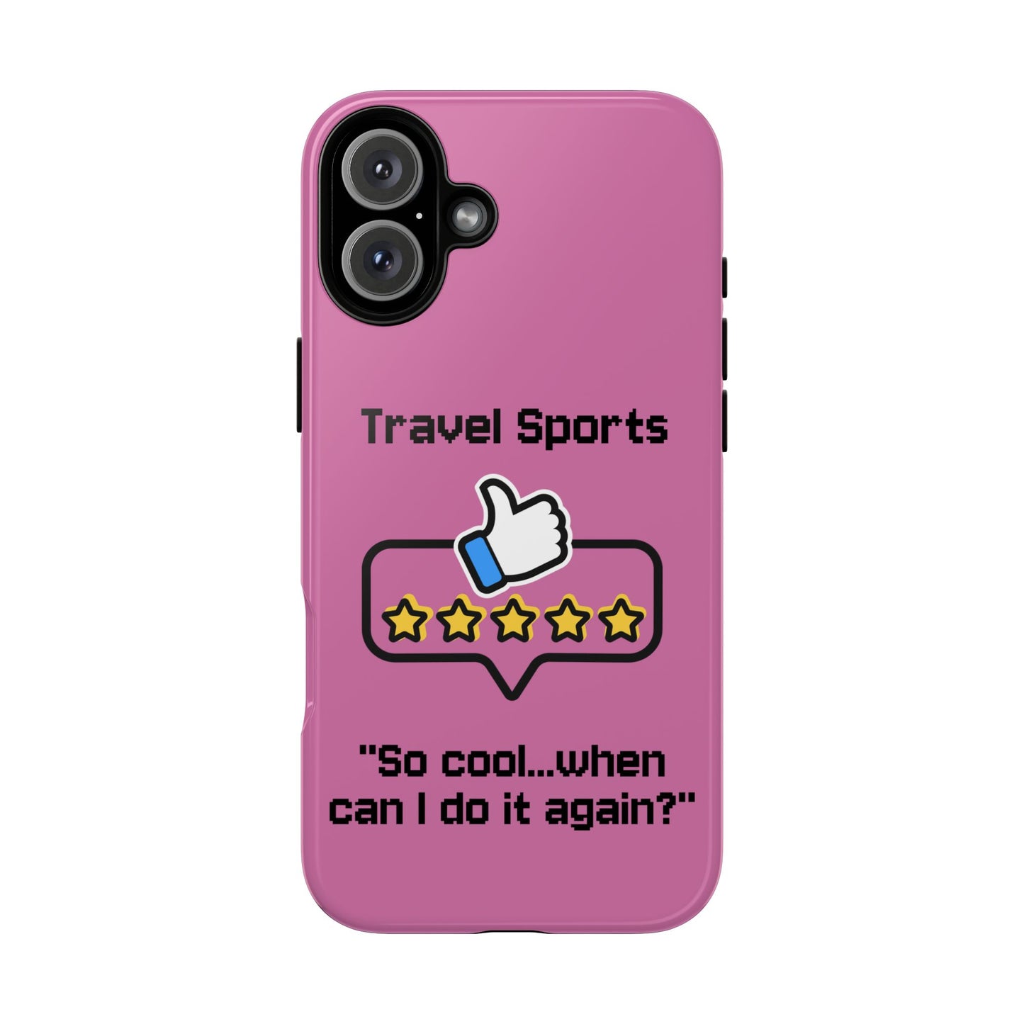 Travel Sports Five Star Review Pink - Tough Case