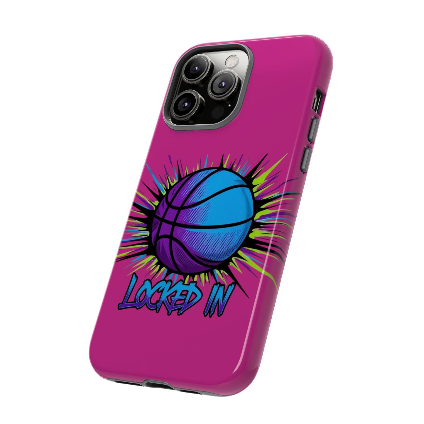 Locked In (pink) - Tough Case