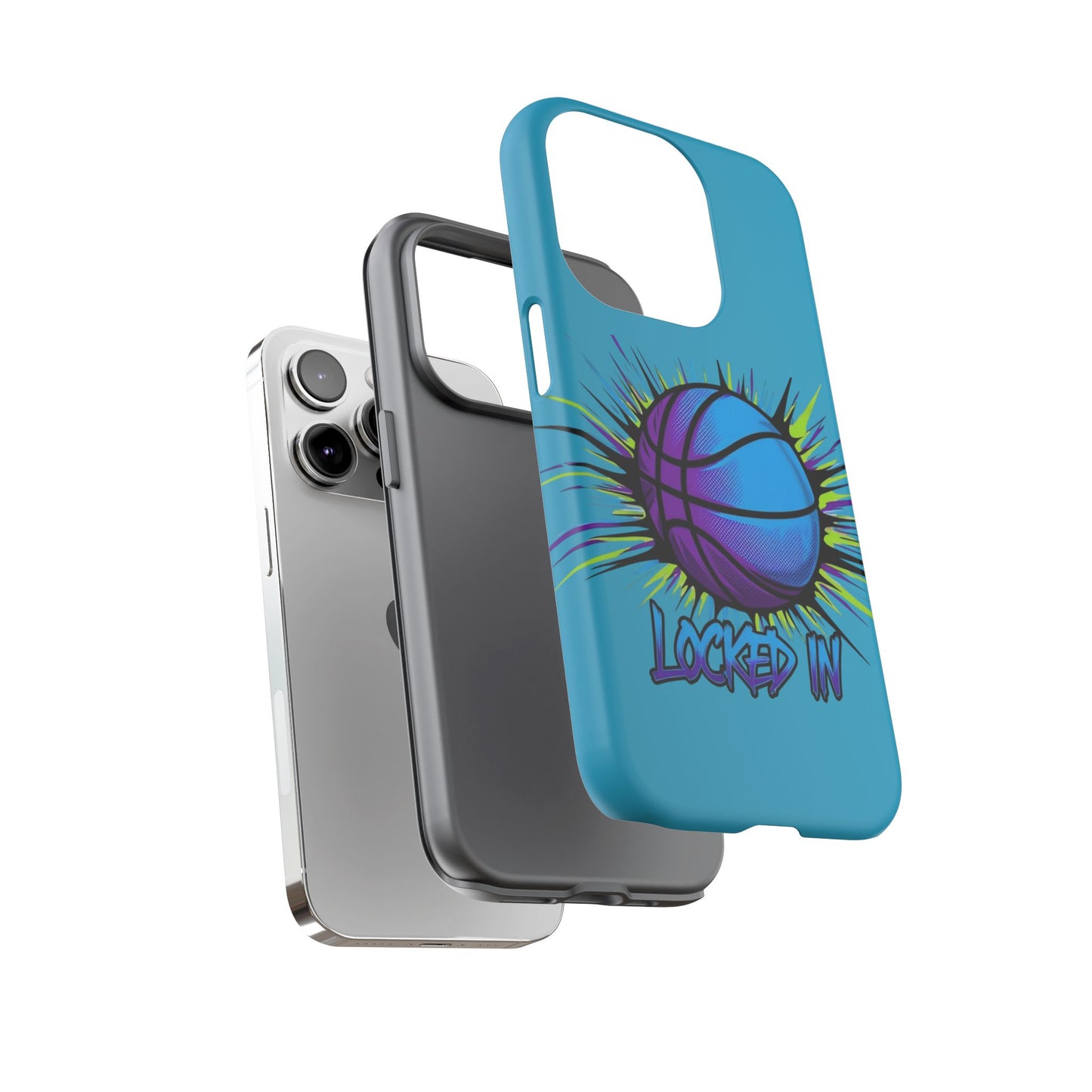 Locked In (turquoise) - Tough Case