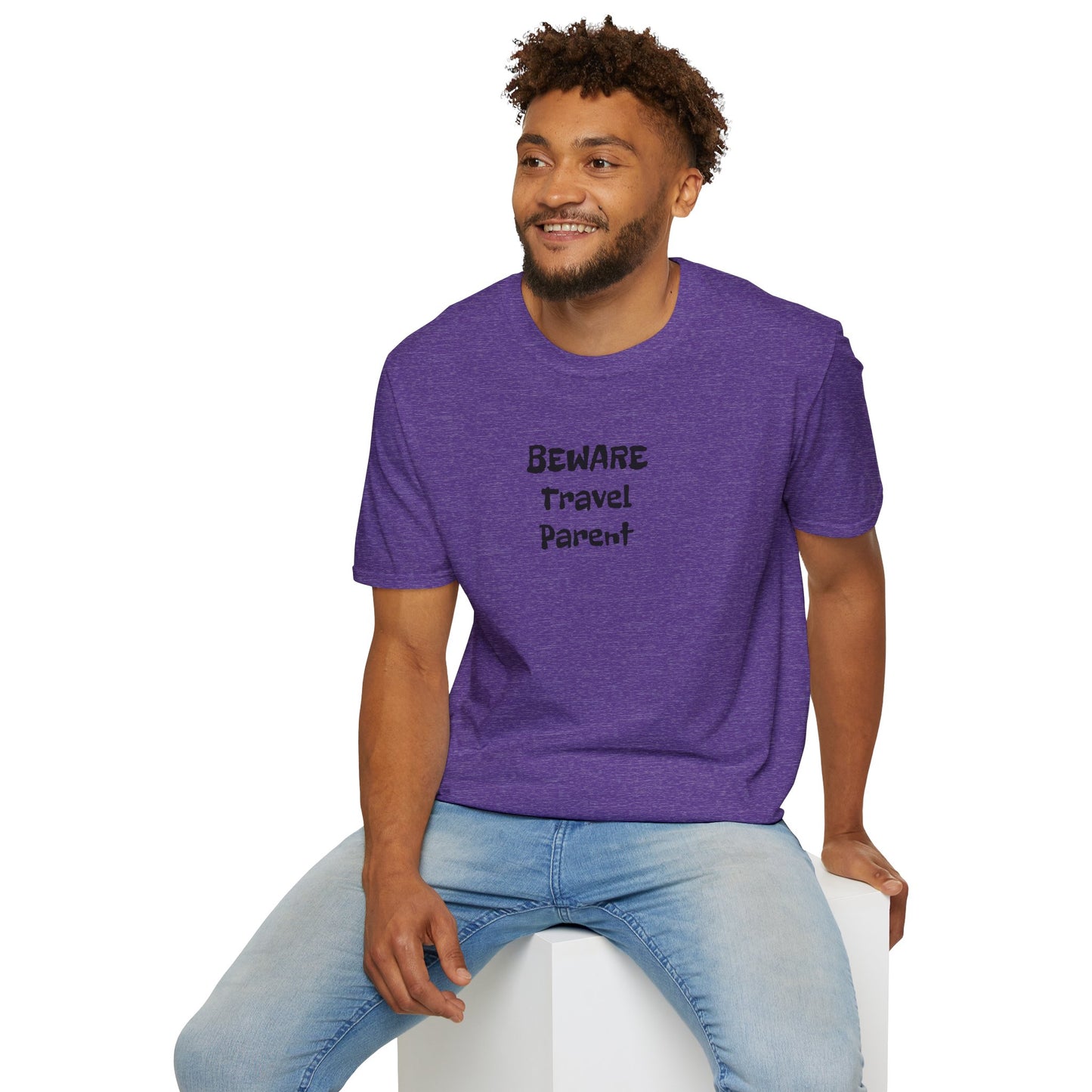 Beware Travel Parent - Sideline Softstyle Tee