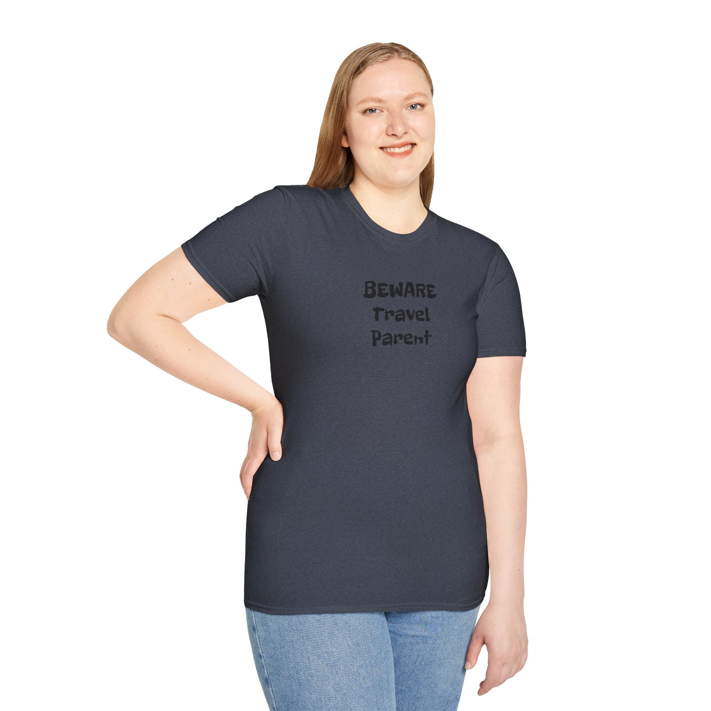 Beware Travel Parent - Sideline Softstyle Tee