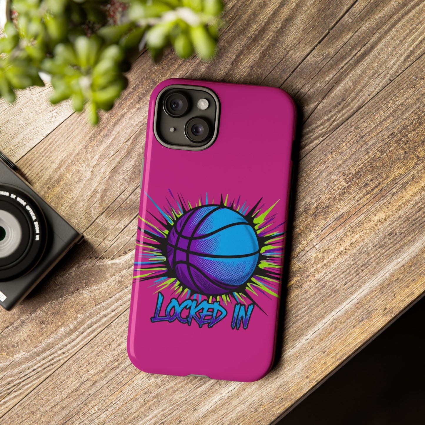 Locked In (pink) - Tough Case