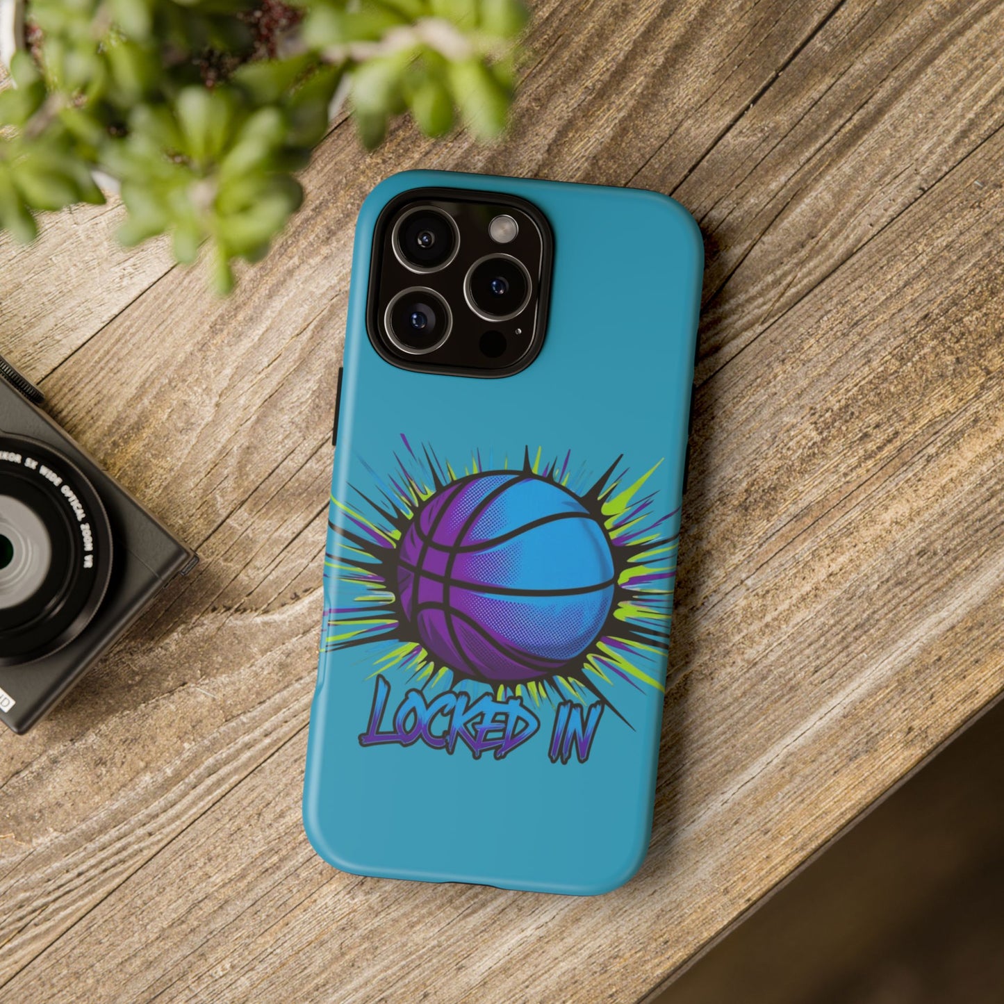 Locked In (turquoise) - Tough Case