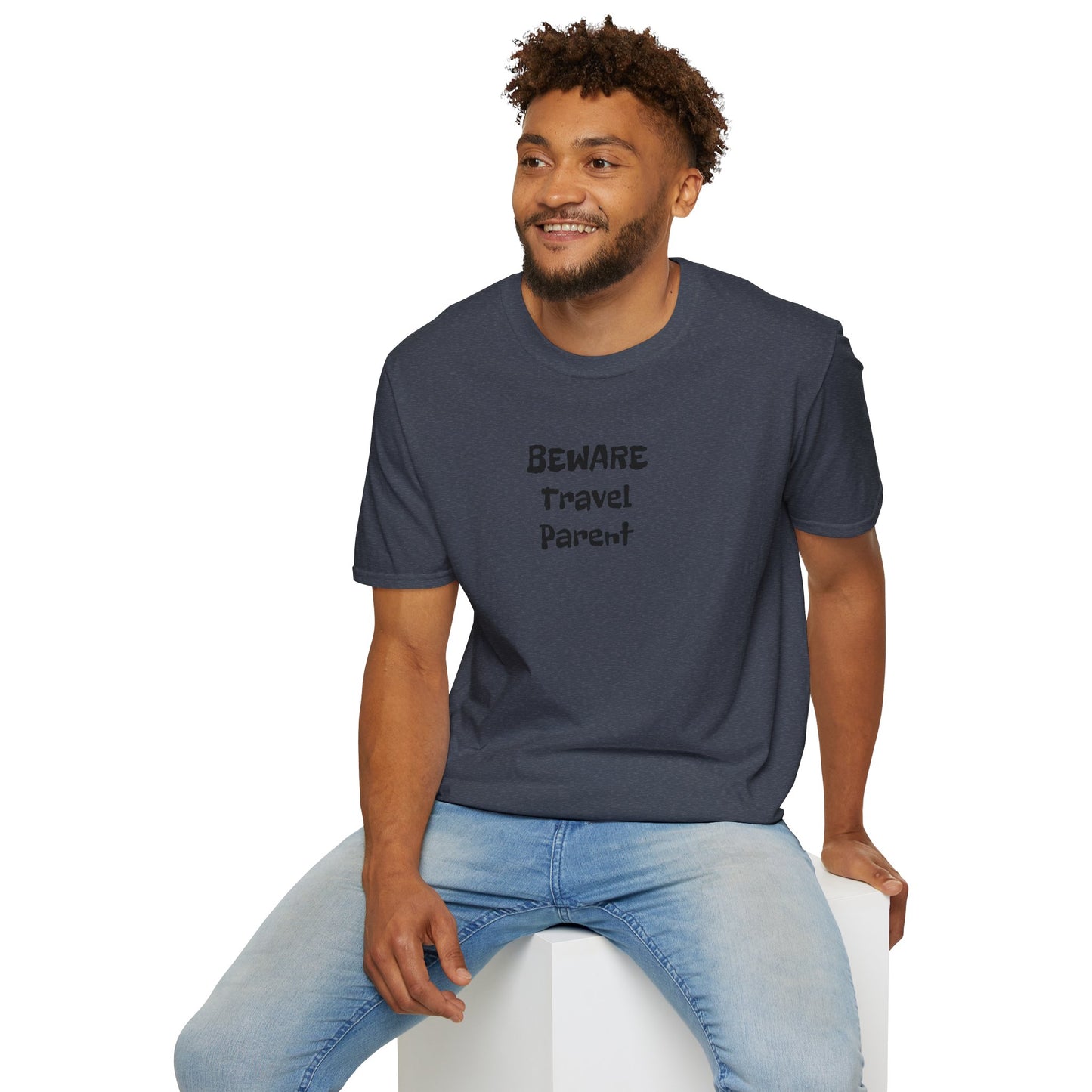 Beware Travel Parent - Sideline Softstyle Tee