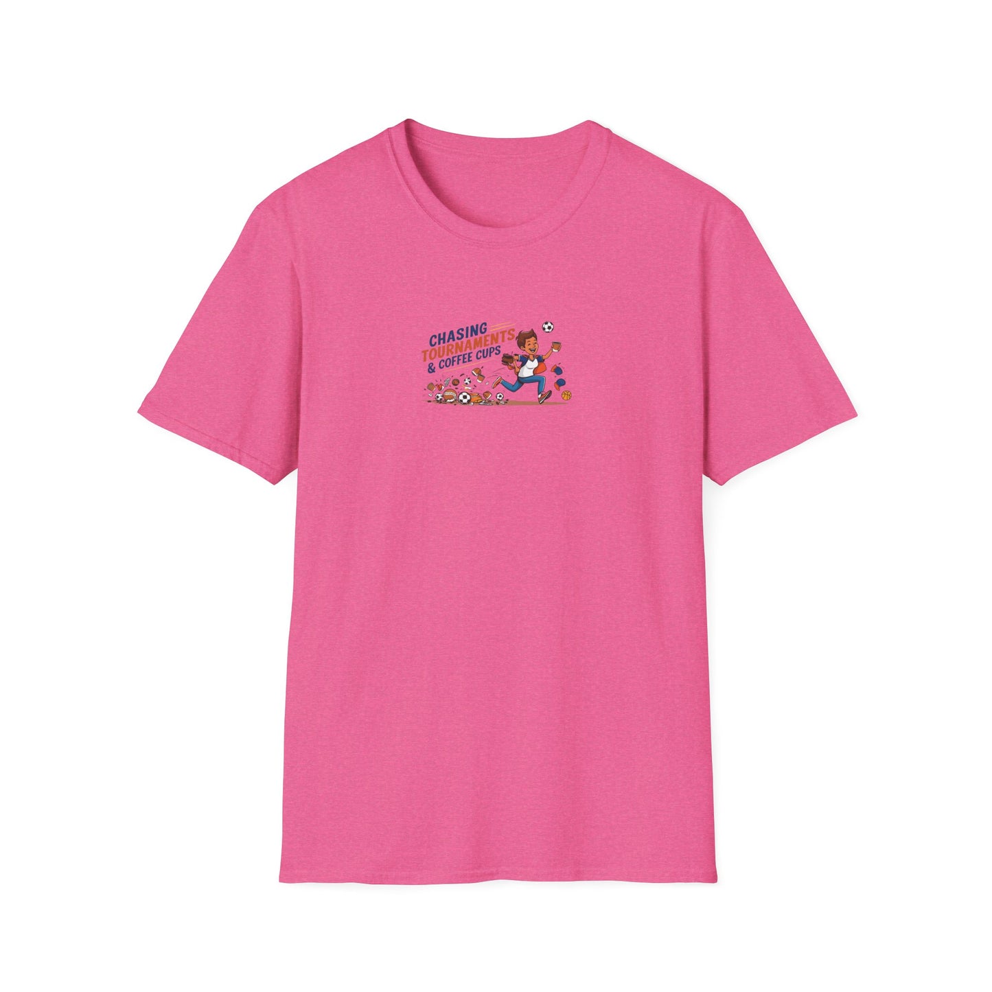 Chasing Tournaments & Coffee Cups - Softstyle Tee