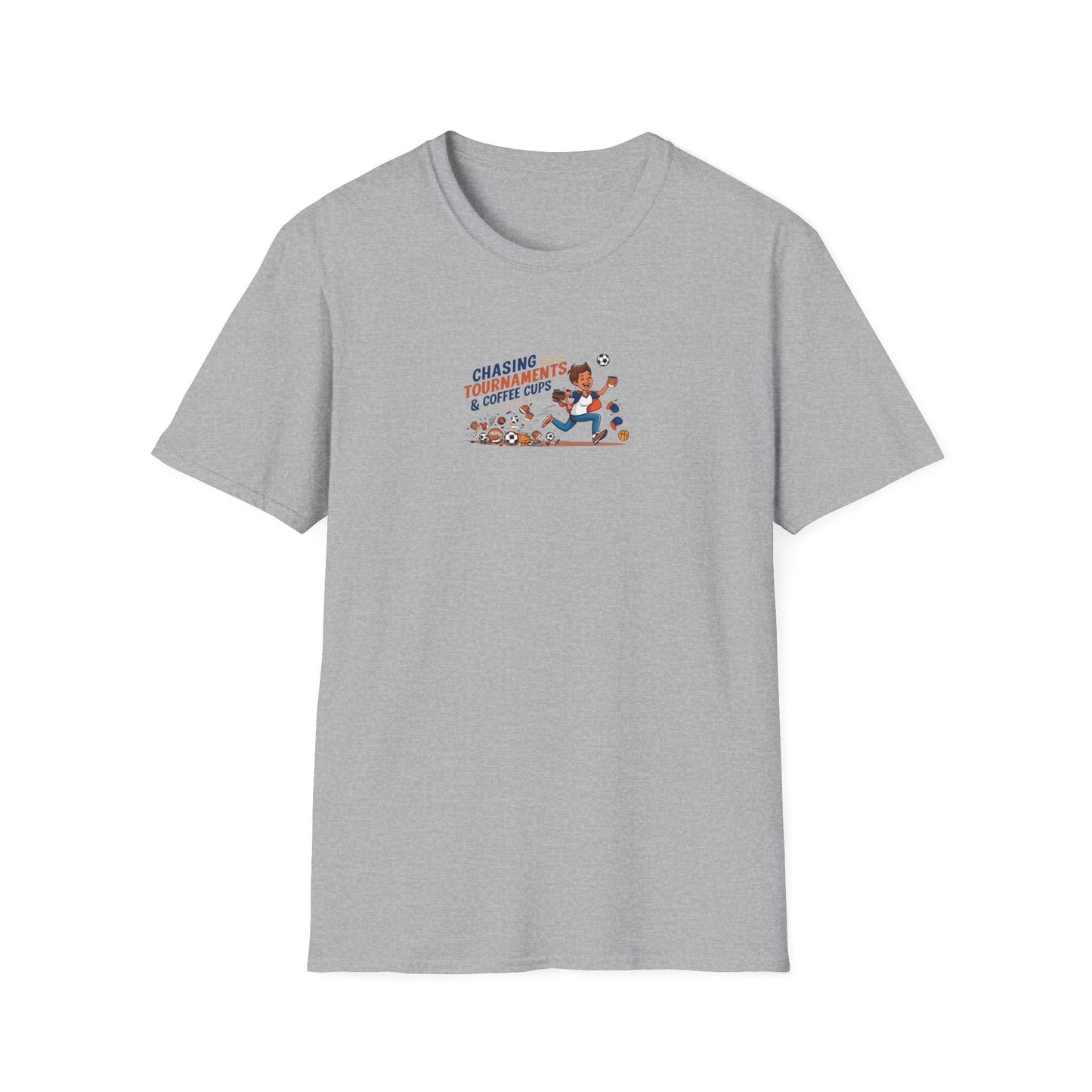 Chasing Tournaments & Coffee Cups - Softstyle Tee