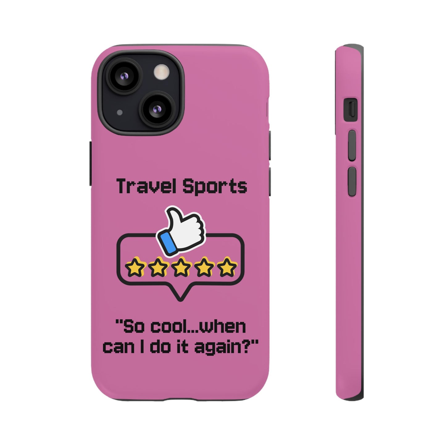 Travel Sports Five Star Review Pink - Tough Case