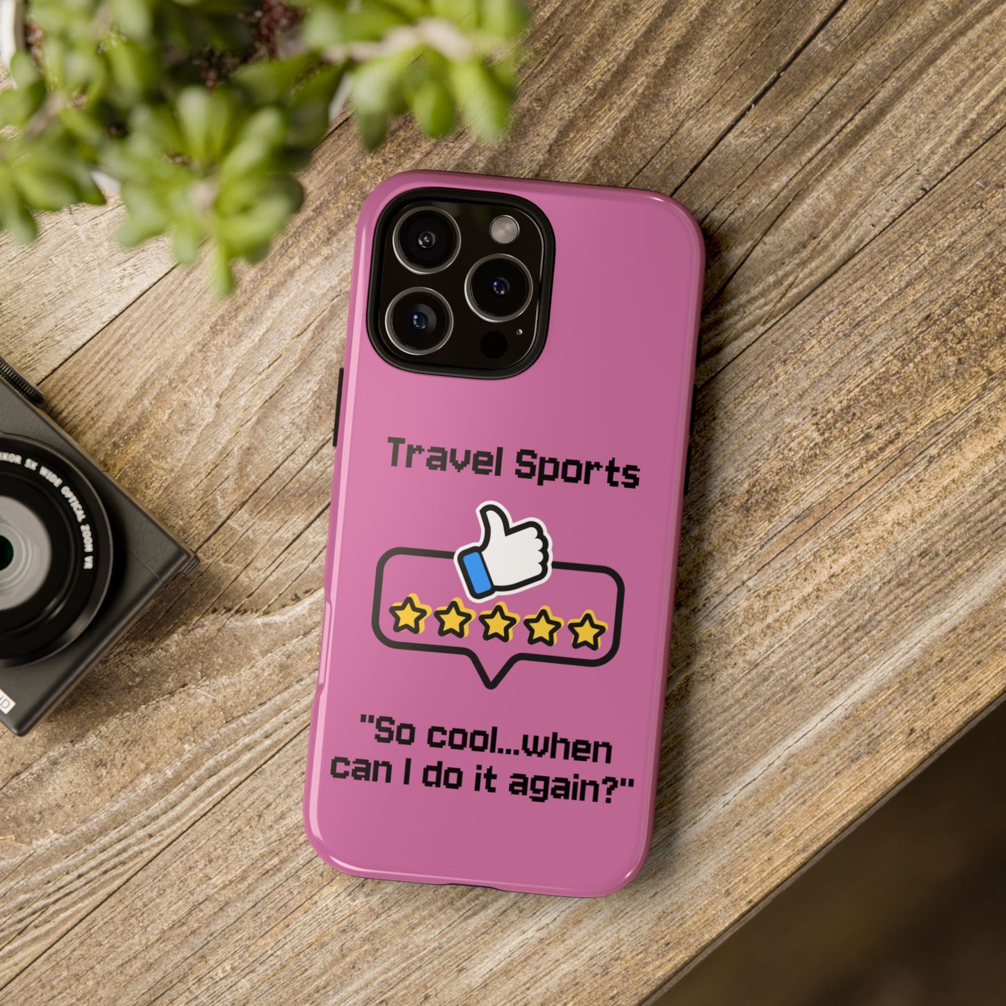Travel Sports Five Star Review Pink - Tough Case
