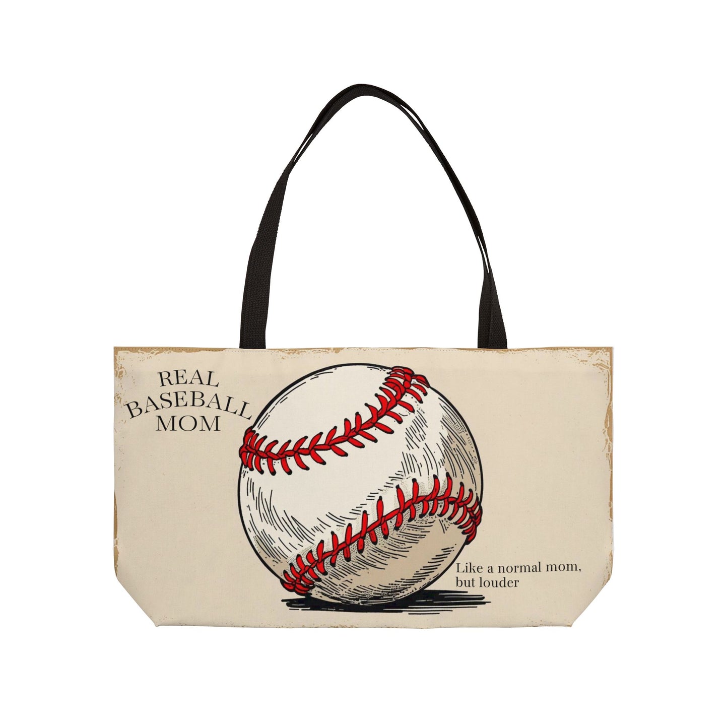 Baseball Mom – Like a Normal Mom, But Louder | Funny Baseball Tote Bag