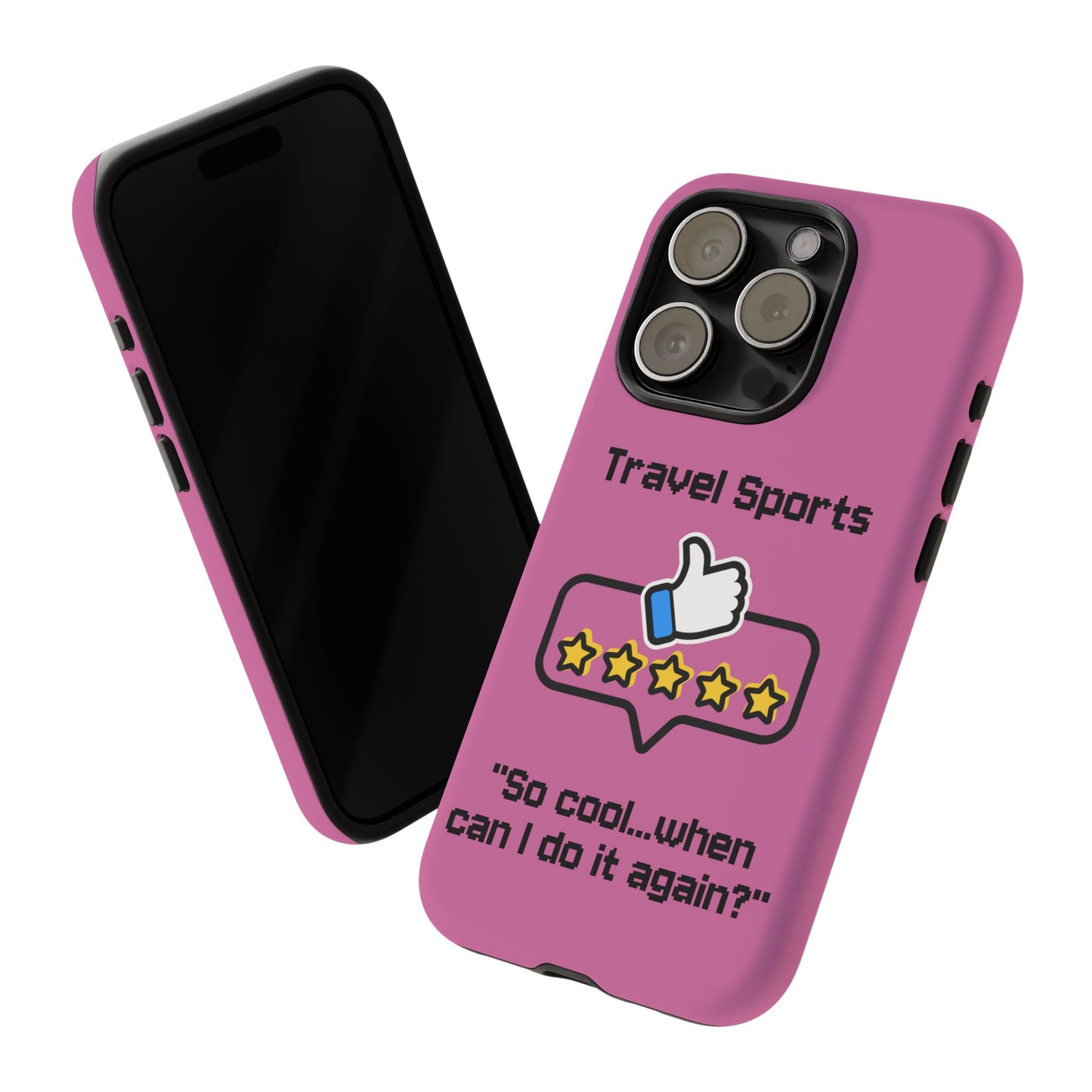 Travel Sports Five Star Review Pink - Tough Case