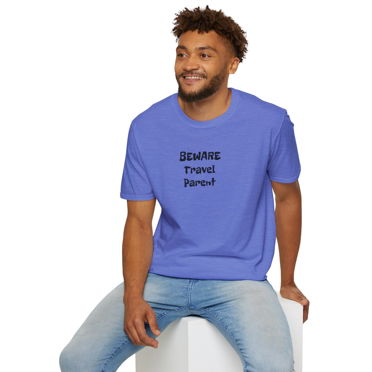 Beware Travel Parent - Sideline Softstyle Tee