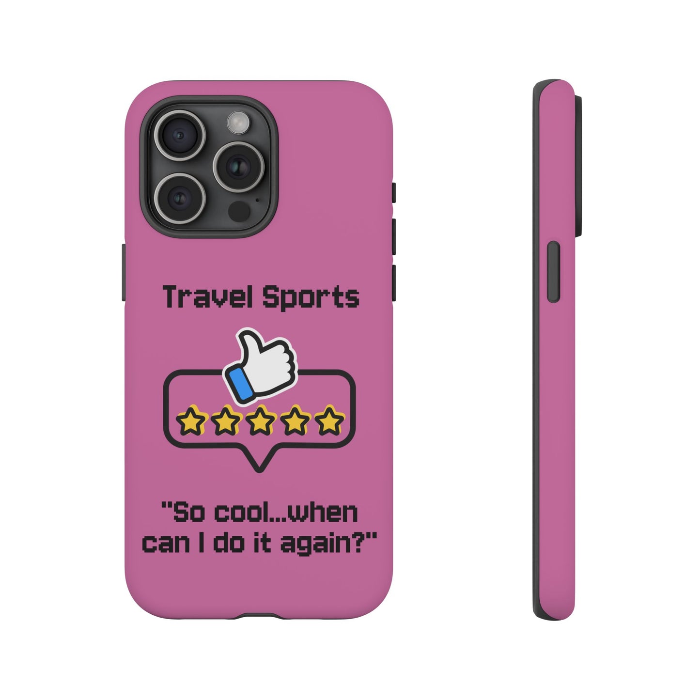 Travel Sports Five Star Review Pink - Tough Case