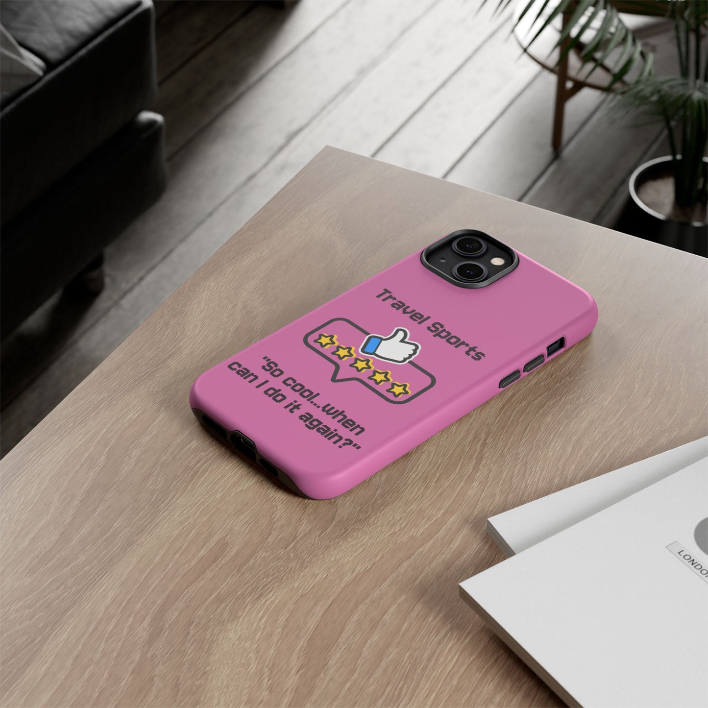 Travel Sports Five Star Review Pink - Tough Case
