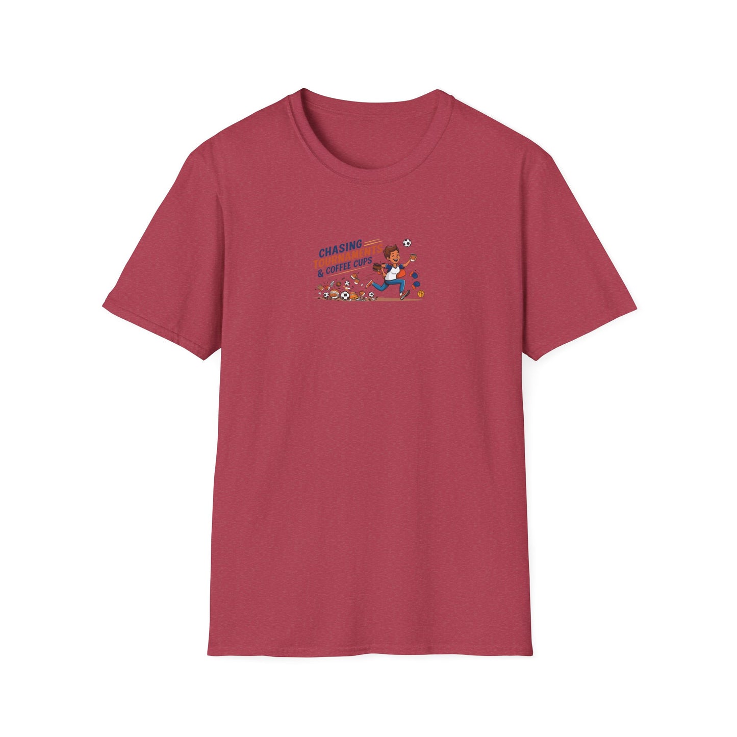 Chasing Tournaments & Coffee Cups - Softstyle Tee