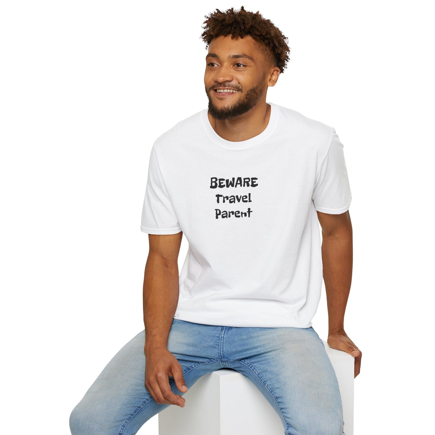 Beware Travel Parent - Sideline Softstyle Tee