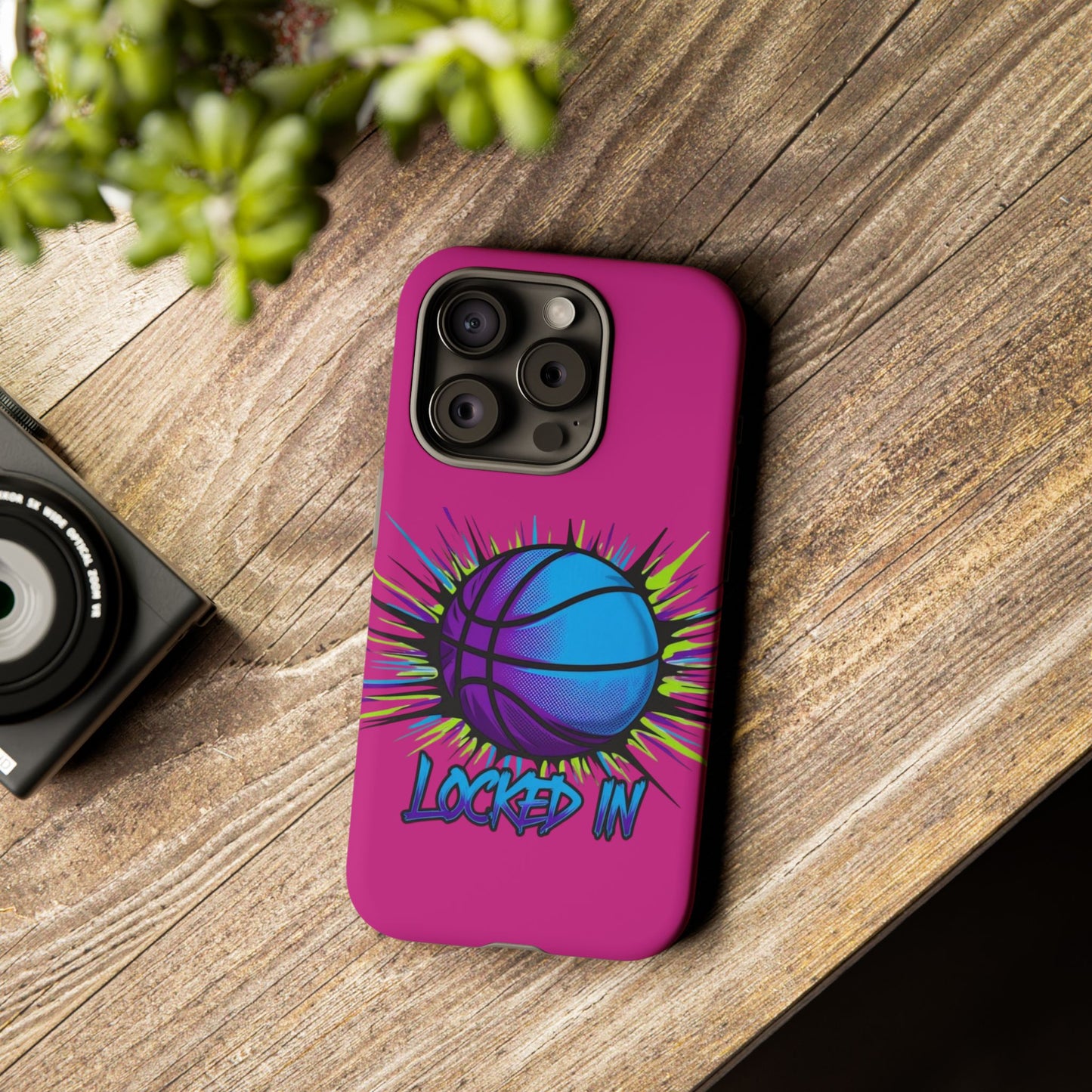 Locked In (pink) - Tough Case