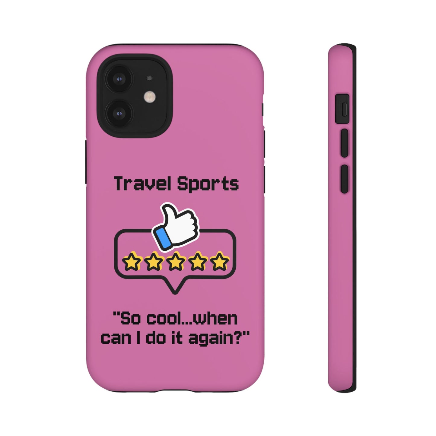 Travel Sports Five Star Review Pink - Tough Case