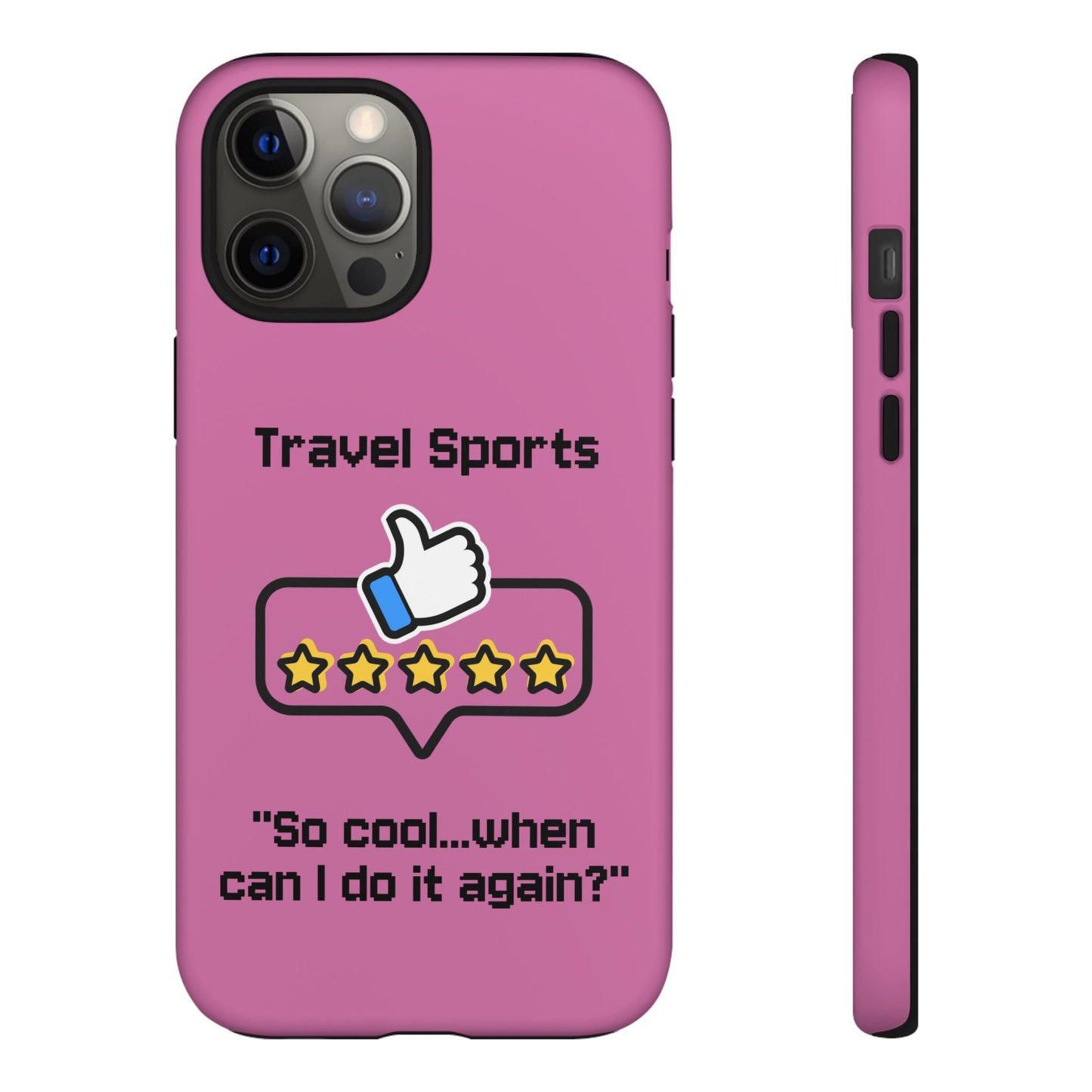 Travel Sports Five Star Review Pink - Tough Case