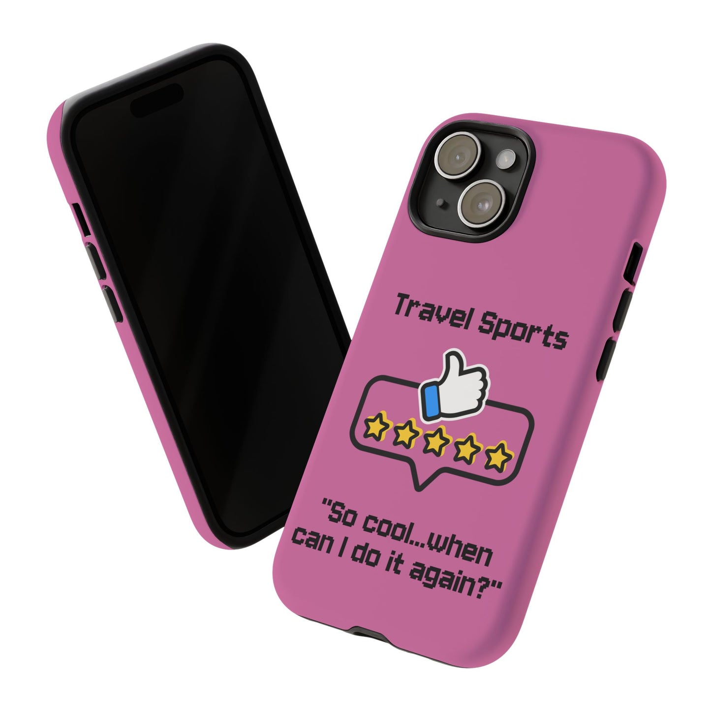 Travel Sports Five Star Review Pink - Tough Case