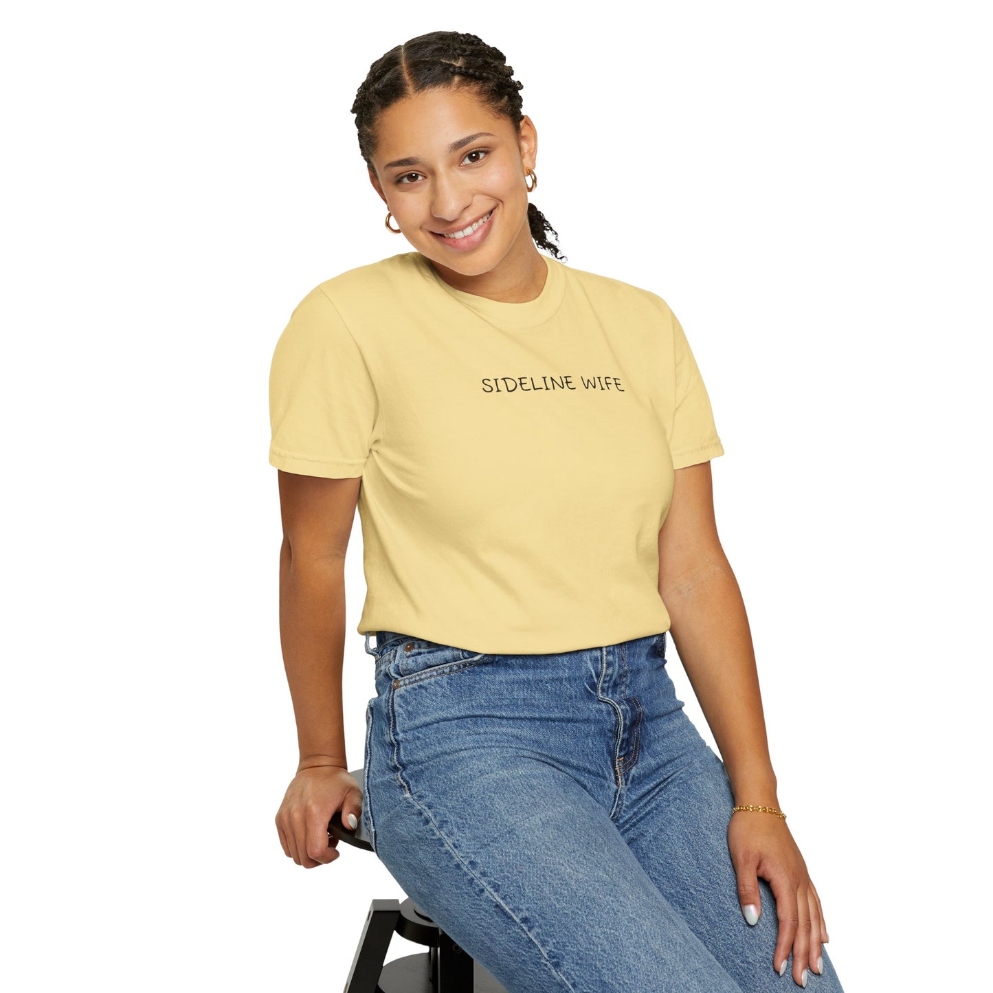 Sideline Wife (Dibs on Coach) - Comfy Tee