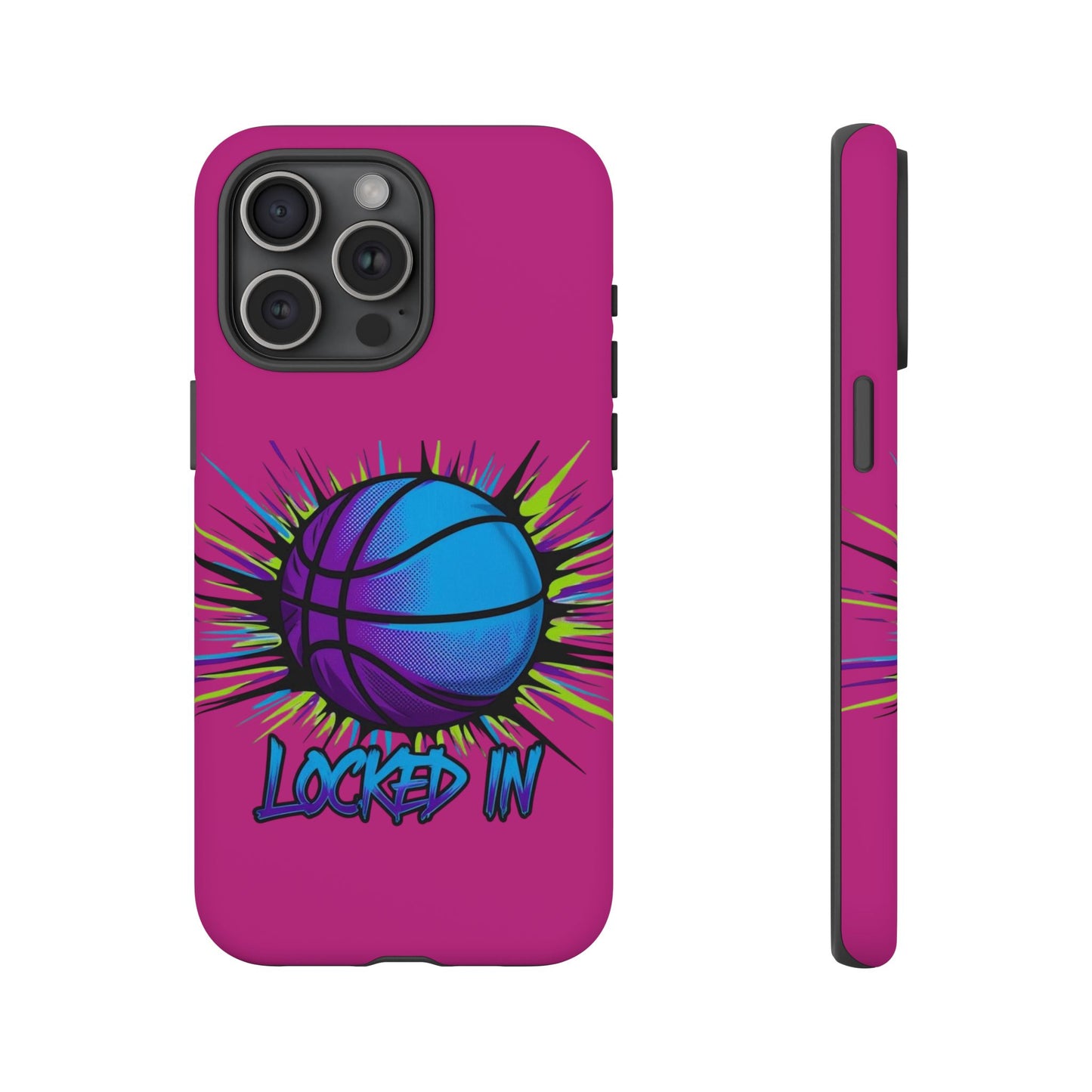 Locked In (pink) - Tough Case