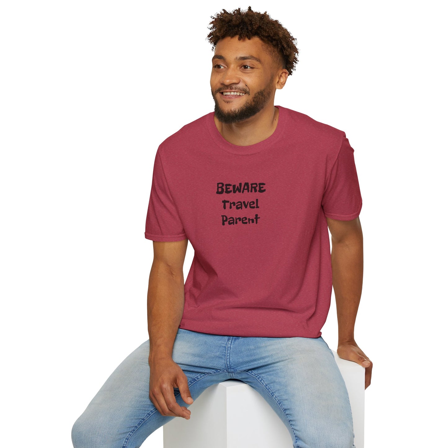 Beware Travel Parent - Sideline Softstyle Tee