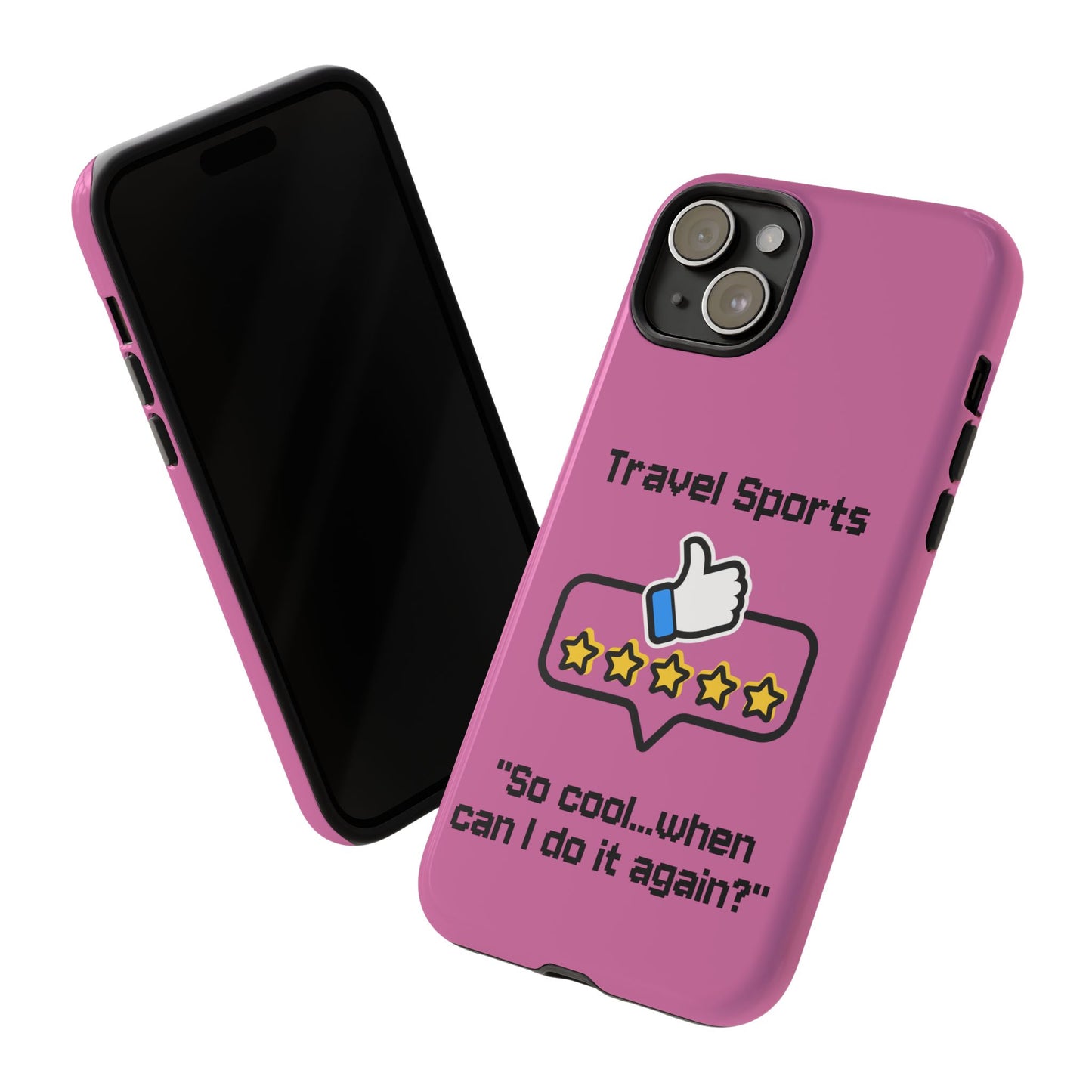 Travel Sports Five Star Review Pink - Tough Case