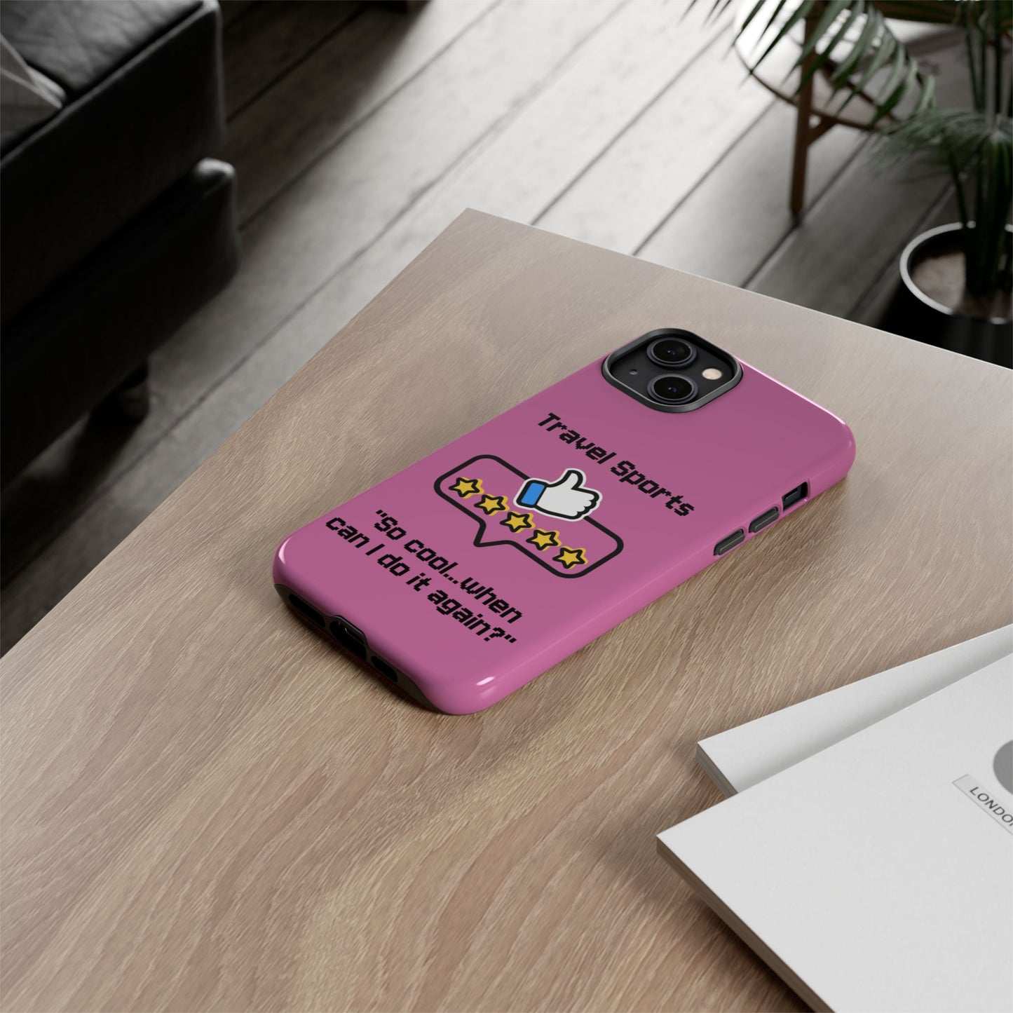 Travel Sports Five Star Review Pink - Tough Case