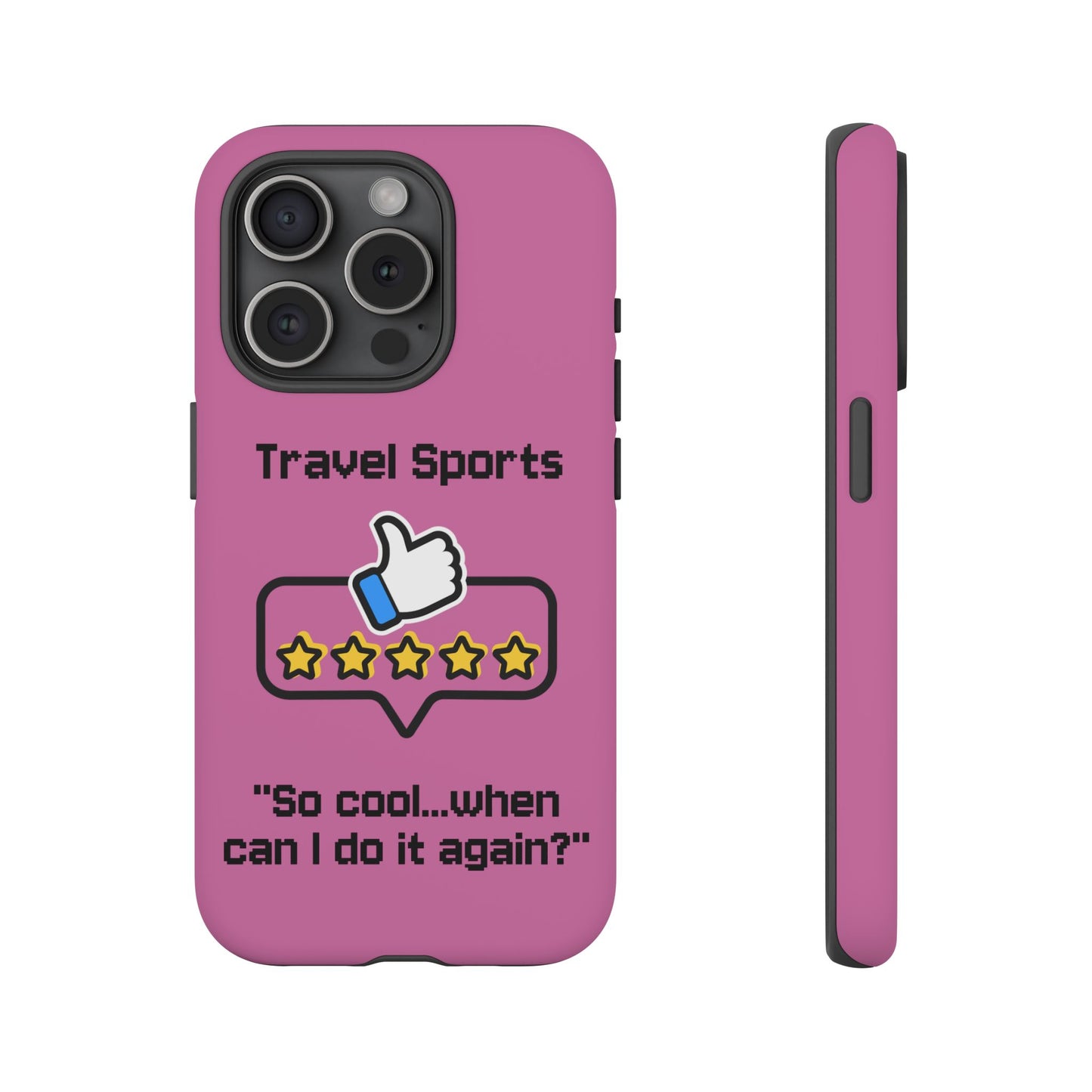 Travel Sports Five Star Review Pink - Tough Case