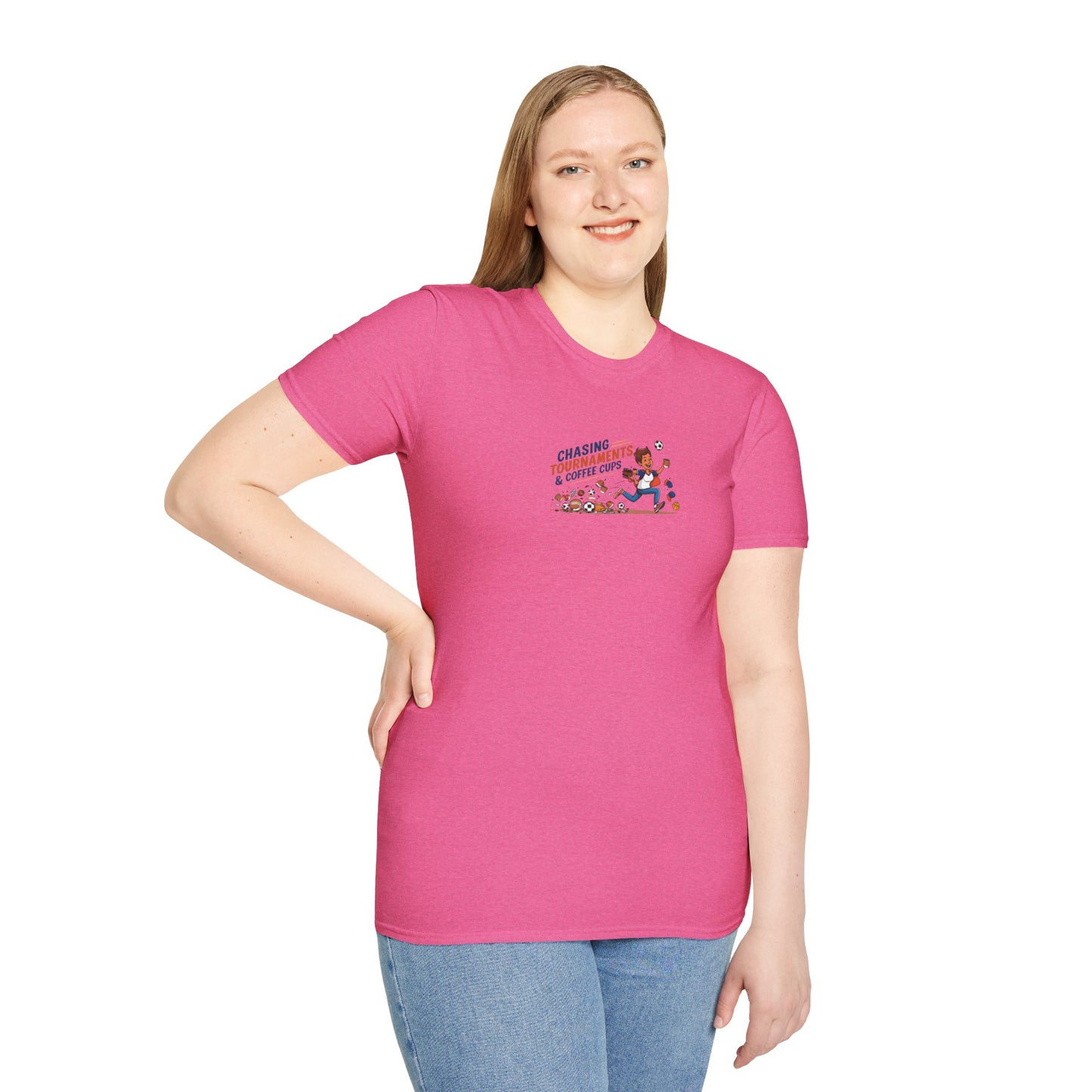 Chasing Tournaments & Coffee Cups - Softstyle Tee