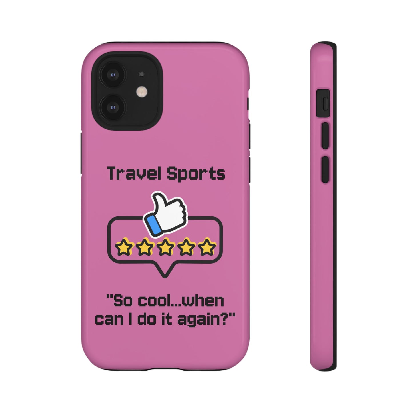 Travel Sports Five Star Review Pink - Tough Case