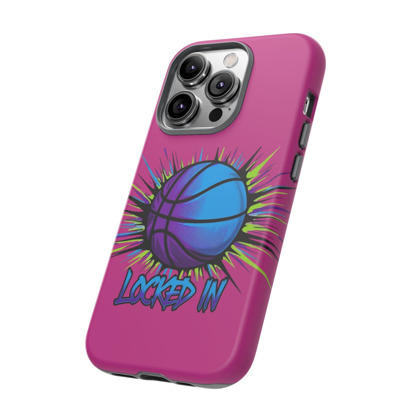 Locked In (pink) - Tough Case