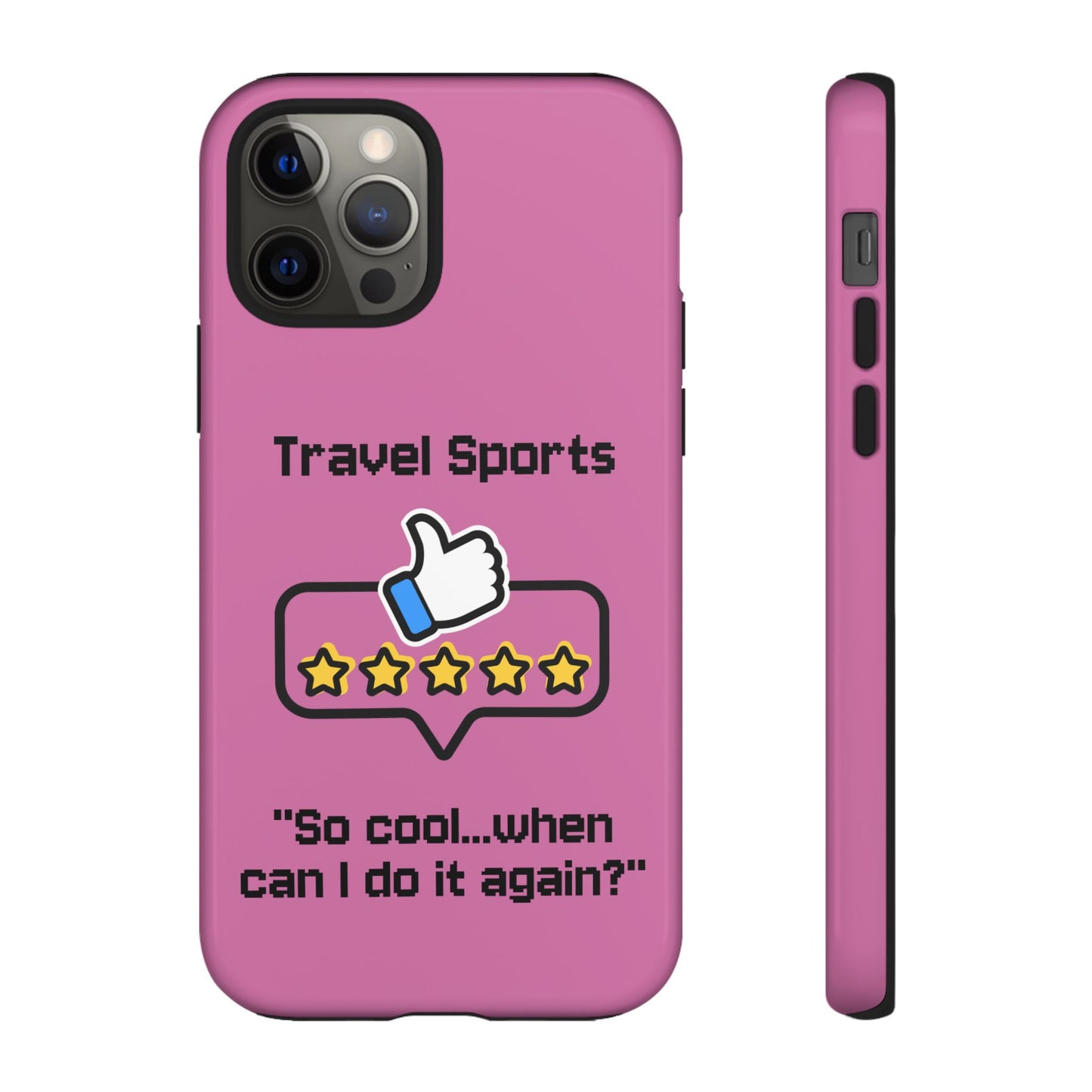 Travel Sports Five Star Review Pink - Tough Case