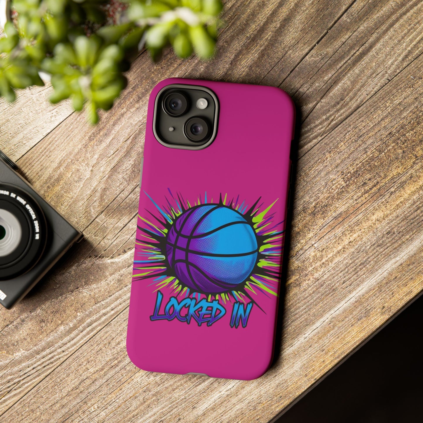 Locked In (pink) - Tough Case